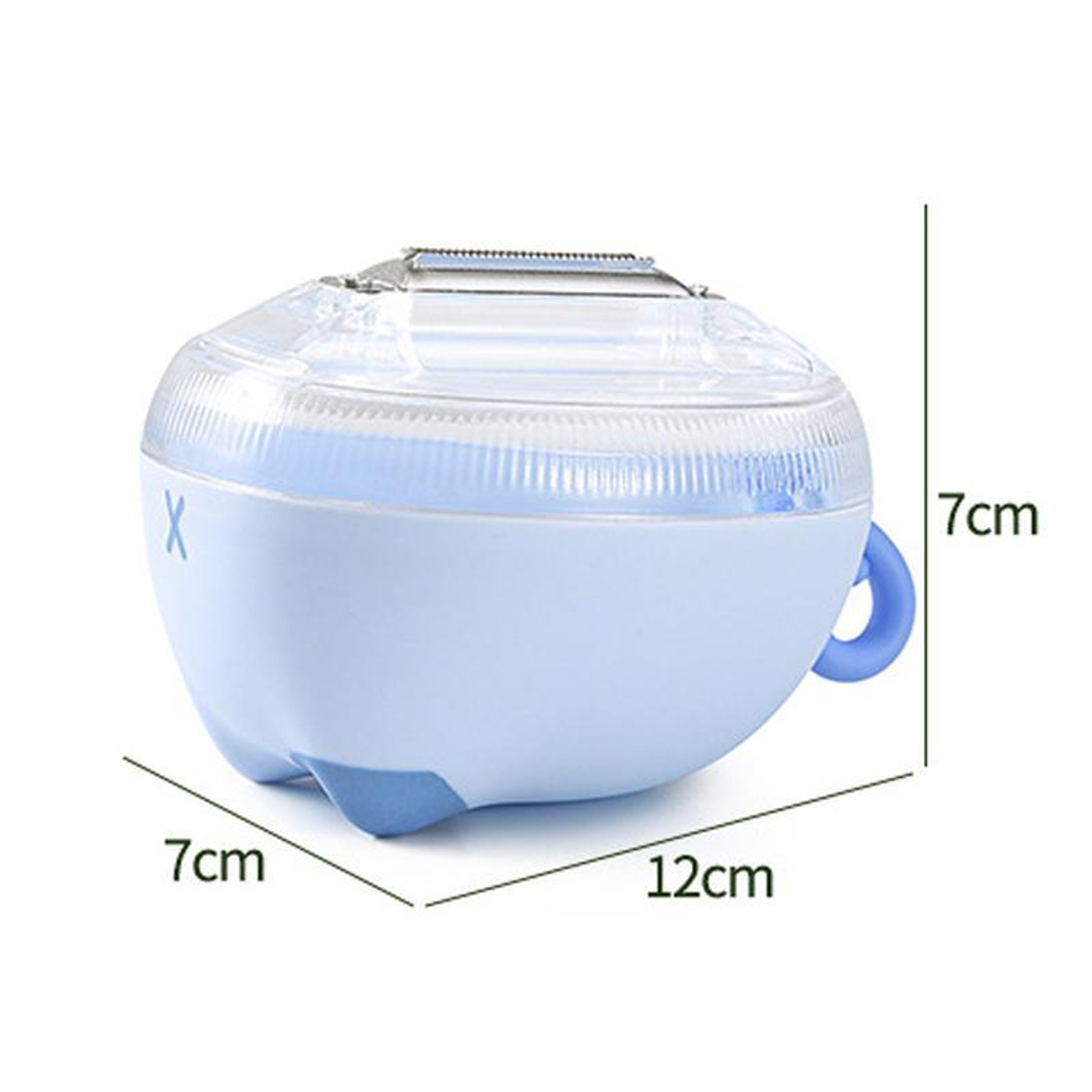 Cat Design Vegetable Peeler with Storage Container Stainless Steel Kitchen Peeling Knife – view 3