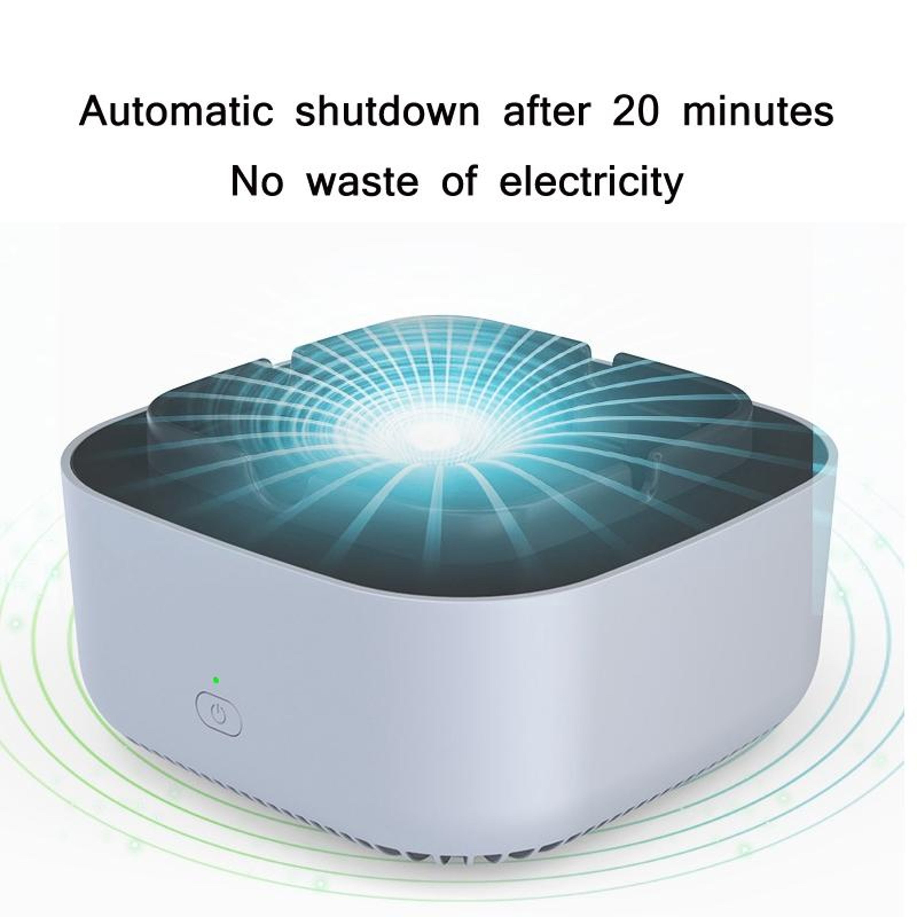 Electronic Ashtray Air Purifier Smoke Odor Eliminator for Home Indoor Smoking Use – view 3