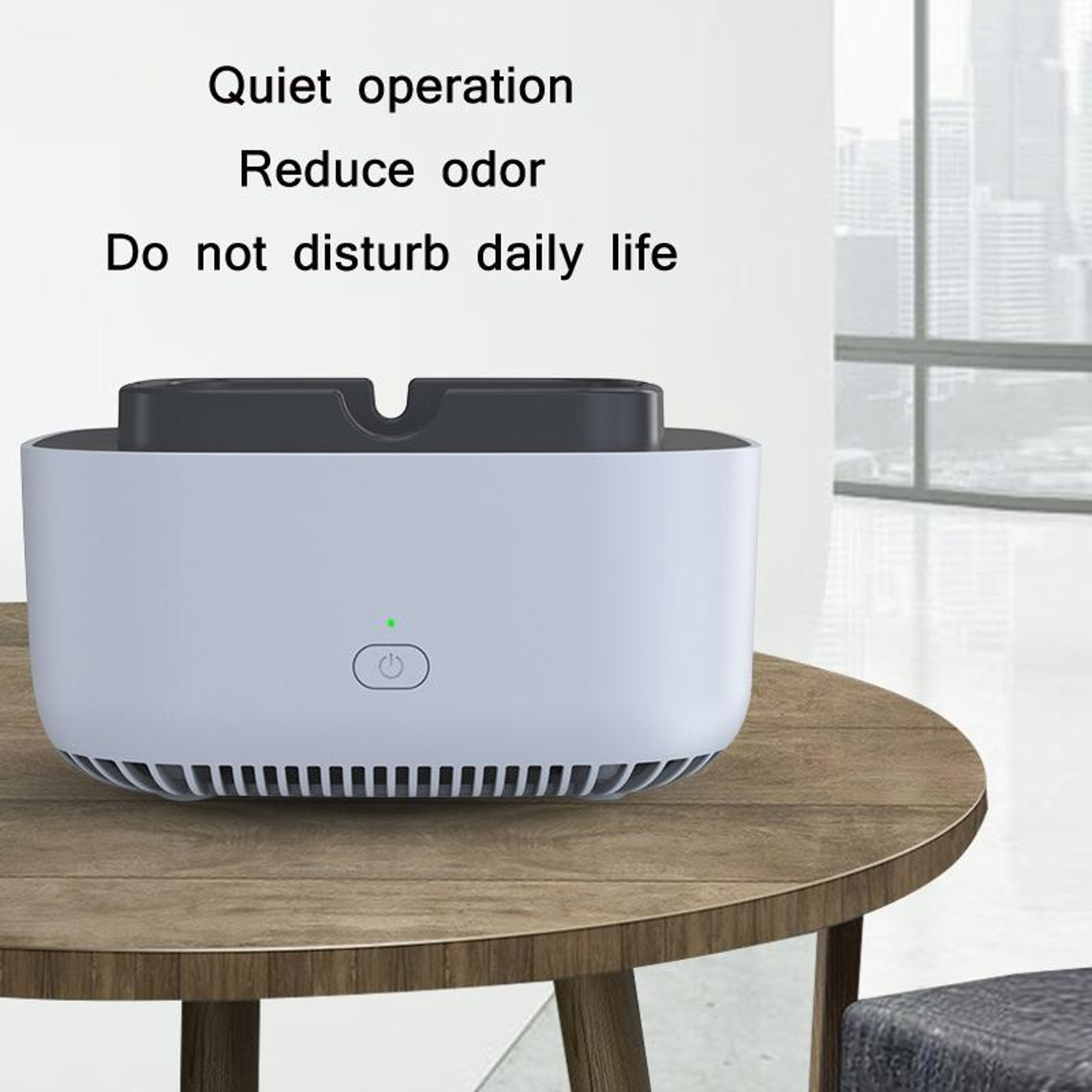 Electronic Ashtray Air Purifier Smoke Odor Eliminator for Home Indoor Smoking Use – view 6