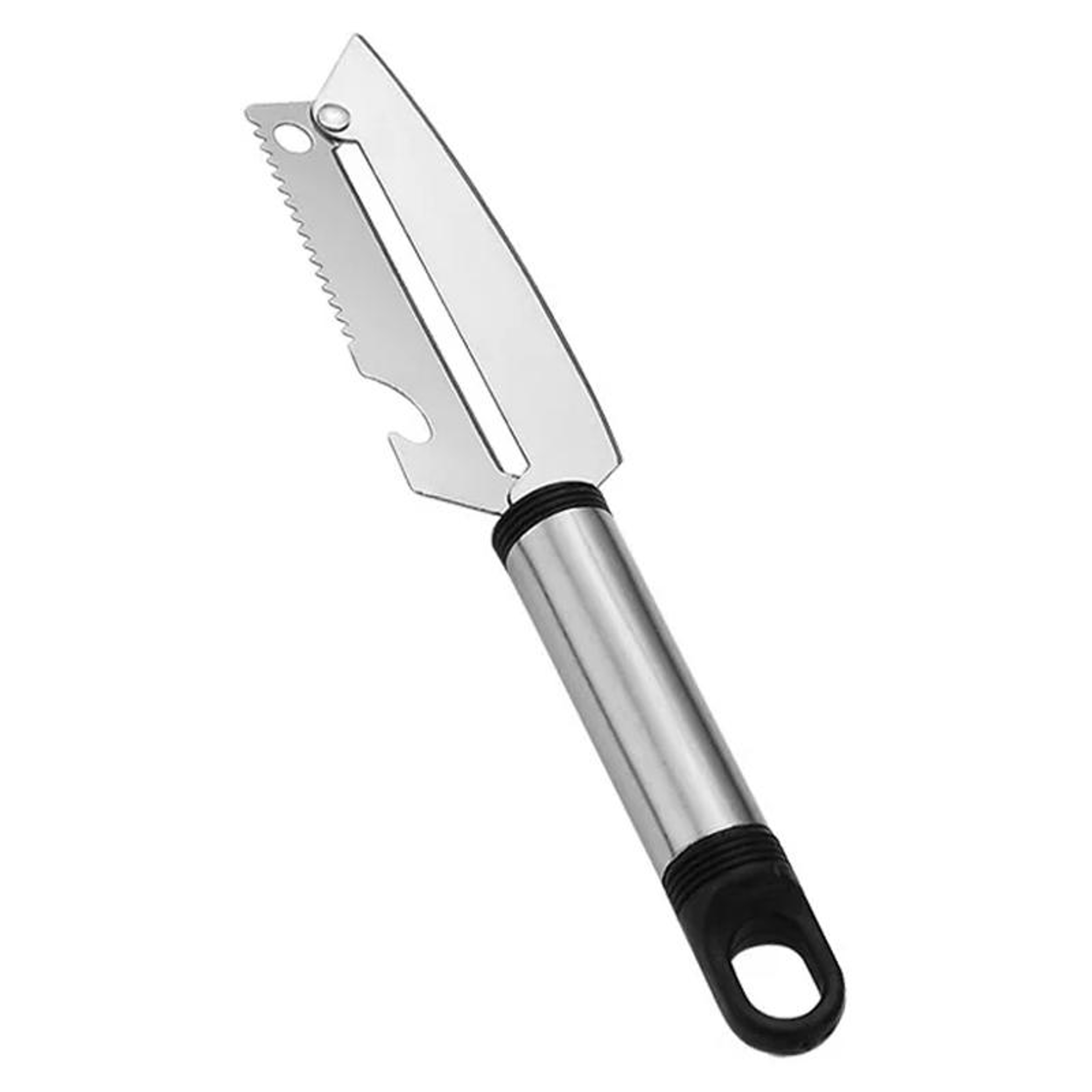 Multifunctional Stainless Steel Paring Knife Fruit Vegetable Peeler Bottle Opener Kitchen Tool – view 1