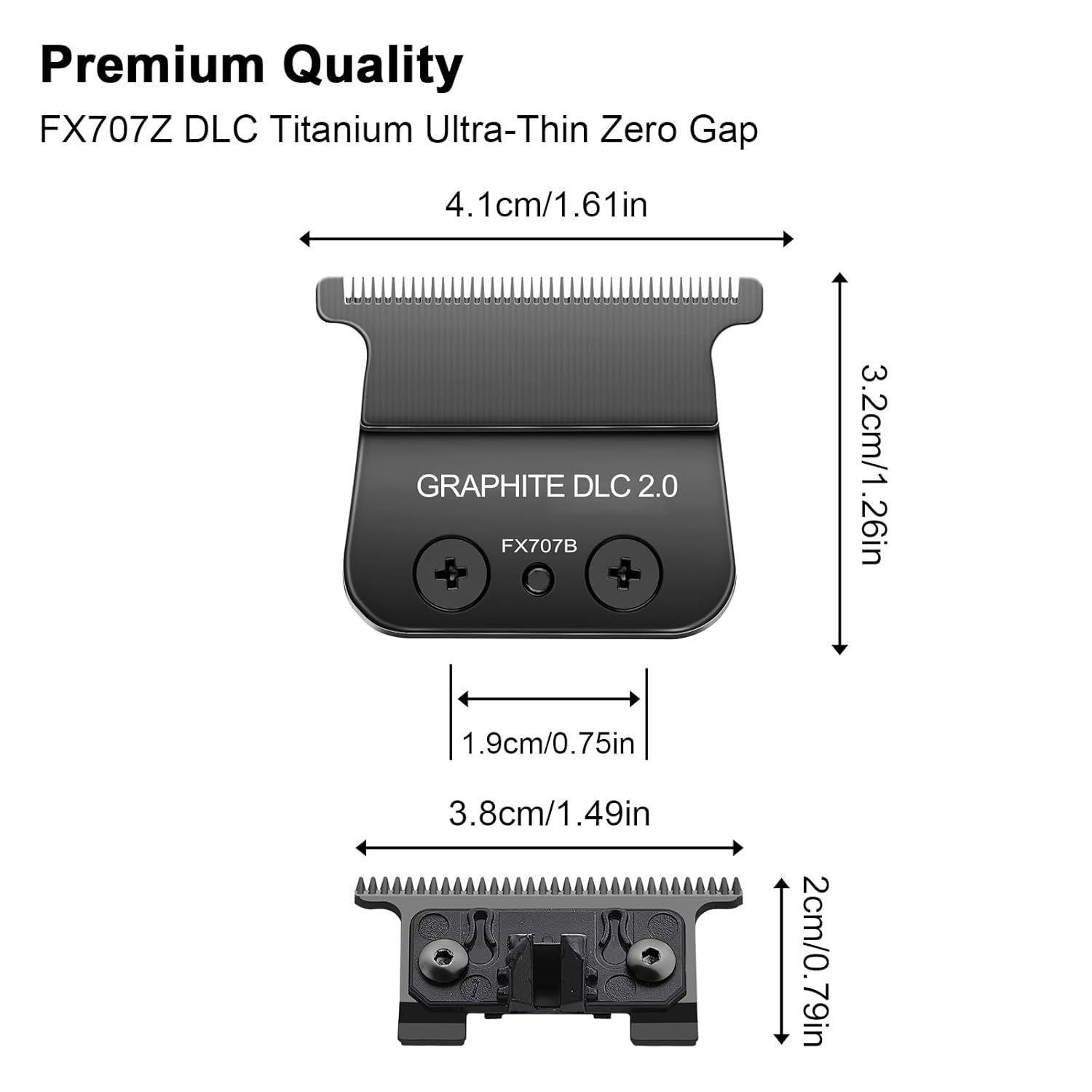 Replacement Blade for Trimmers Professional Hair Clipper Blade – view 4