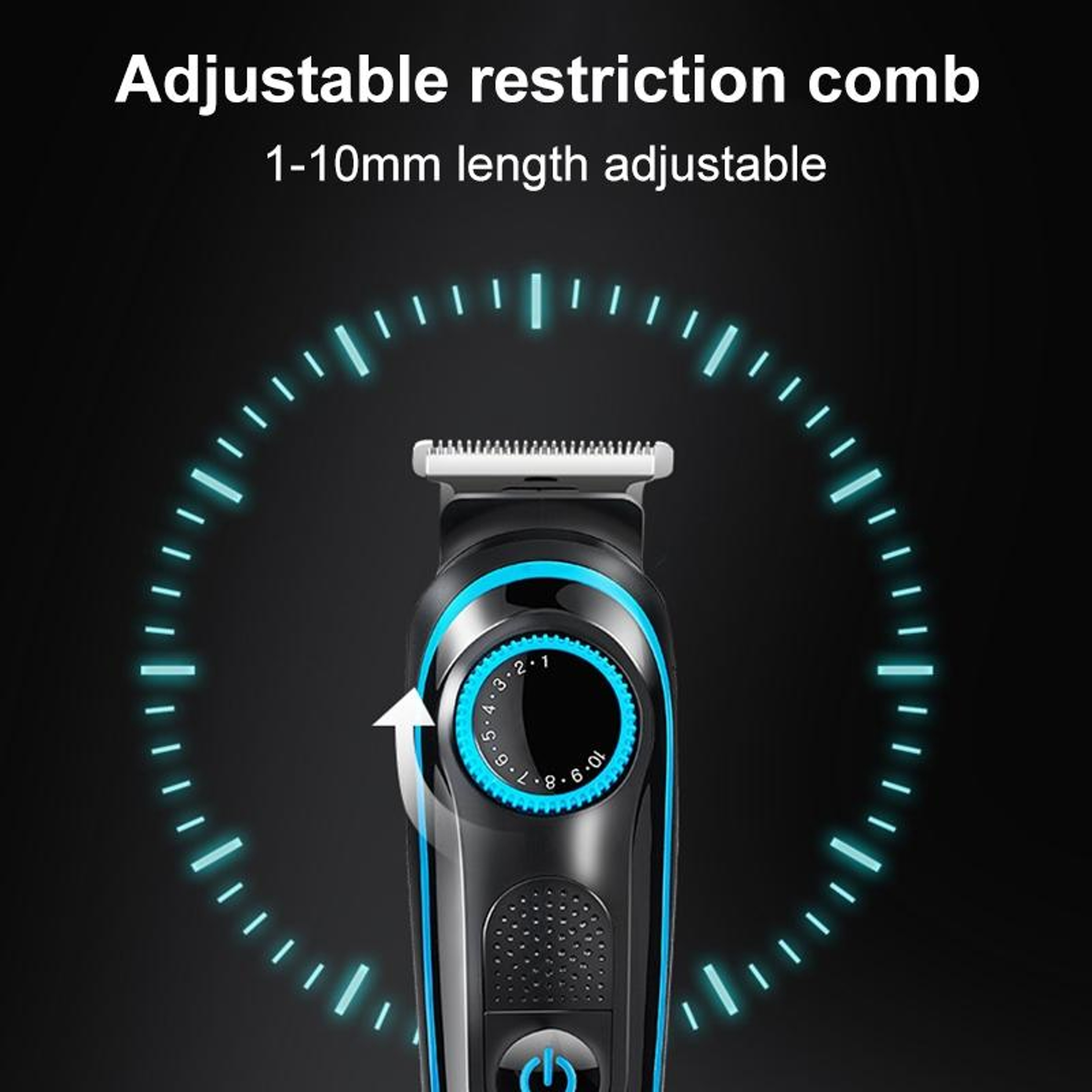 Multifunctional Electric Shaver Beard Hair Trimmer Nose Hair Grooming Kit USB Rechargeable – view 7