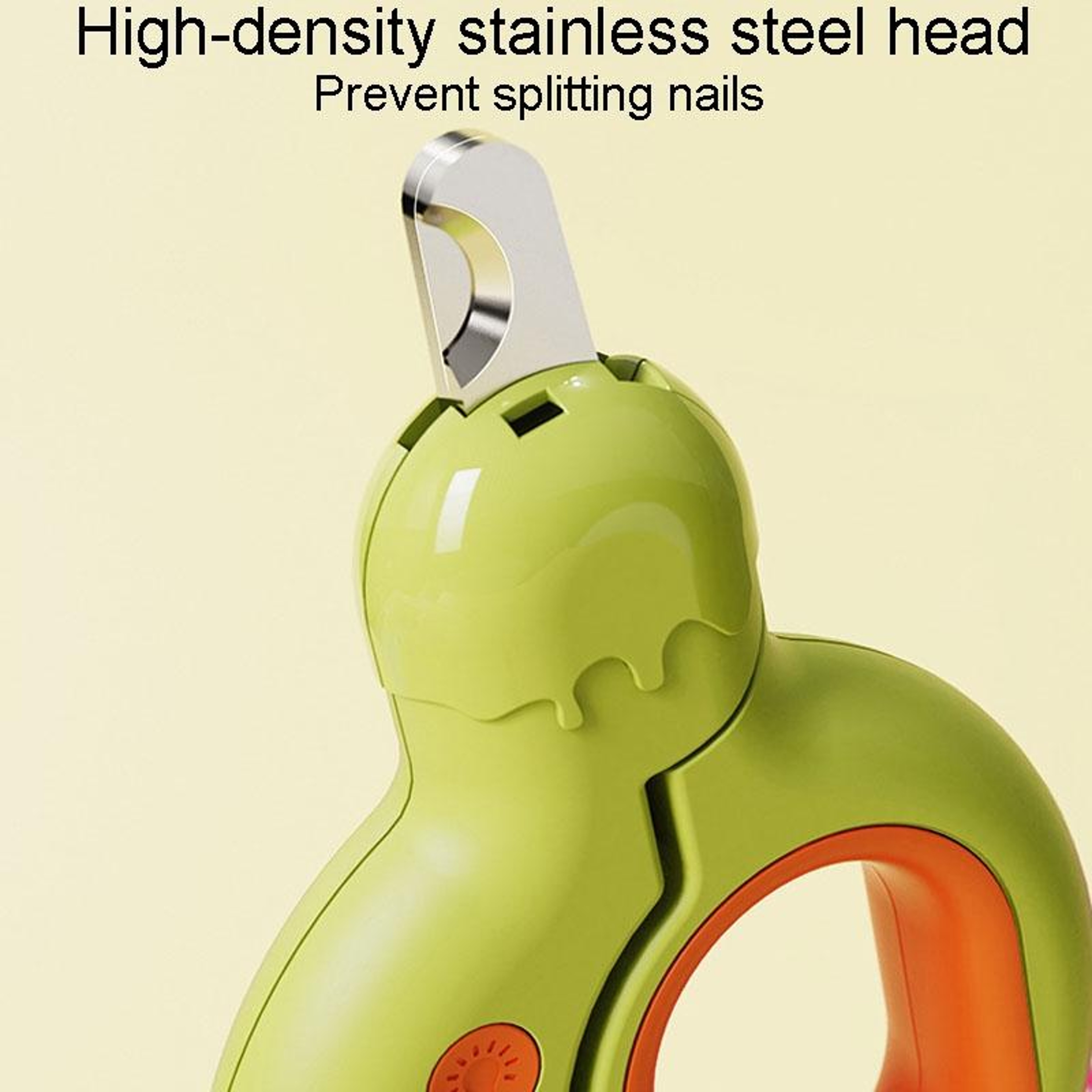 LED Dog  Cat Nail Clipper With Safety Light Stainless Steel Pet Nail Trimmer 8