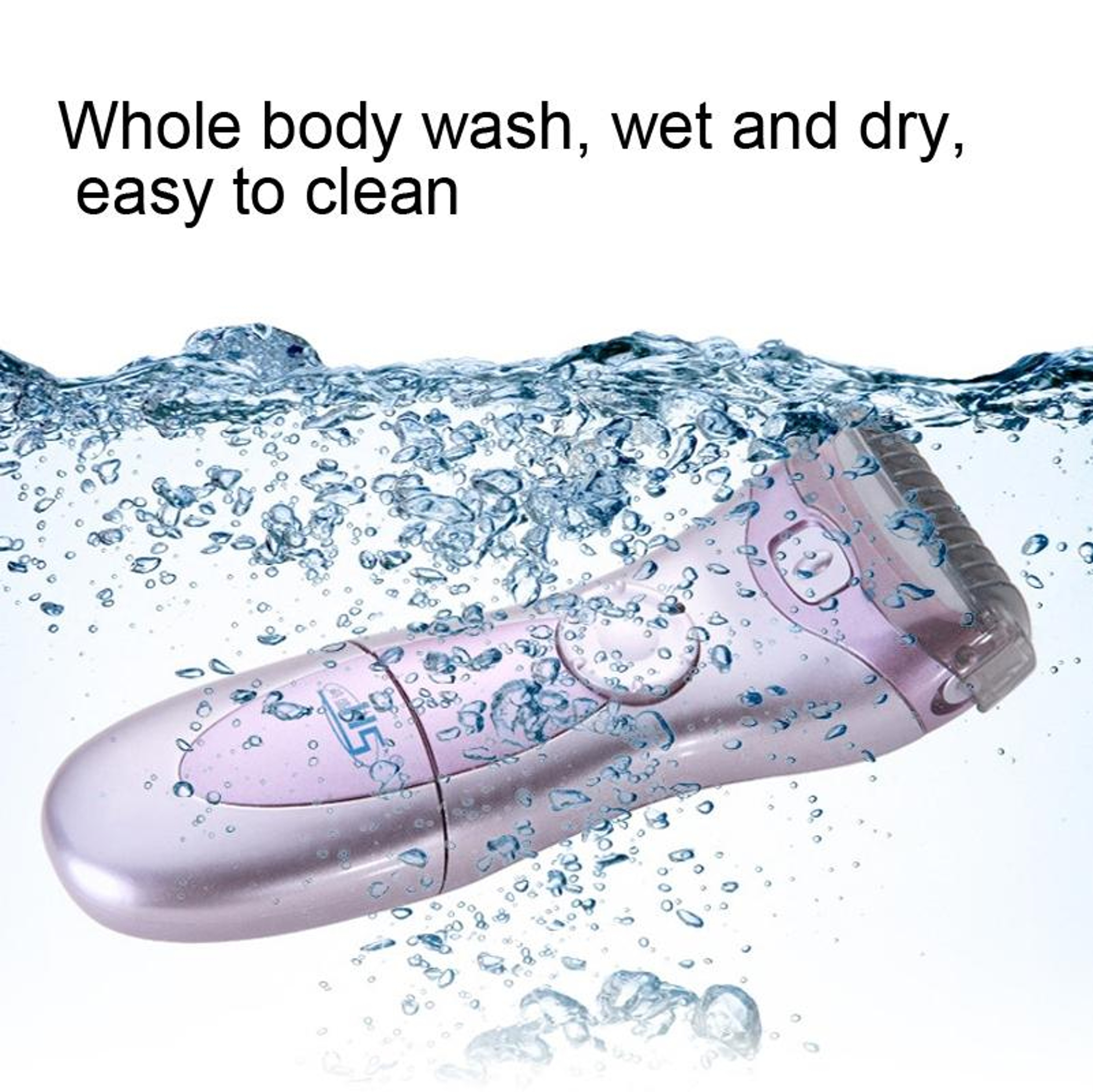 Women Electric Lady Shaver Wet and Dry Hair Removal Razor Epilator for Smooth Skin – view 5