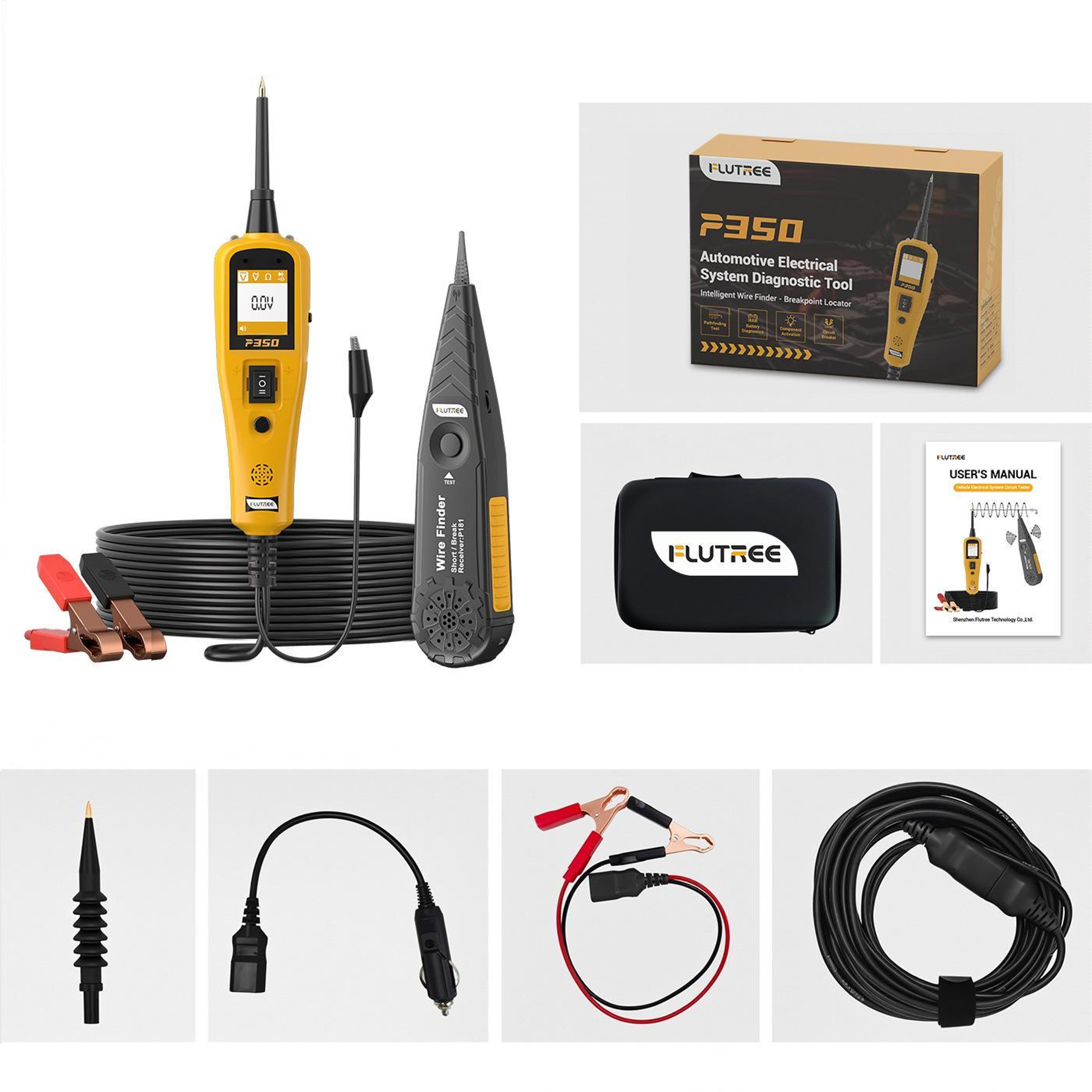 Automotive Circuit Tester  Advanced Car Electrical Diagnostic Tool with Component Activation – view 3