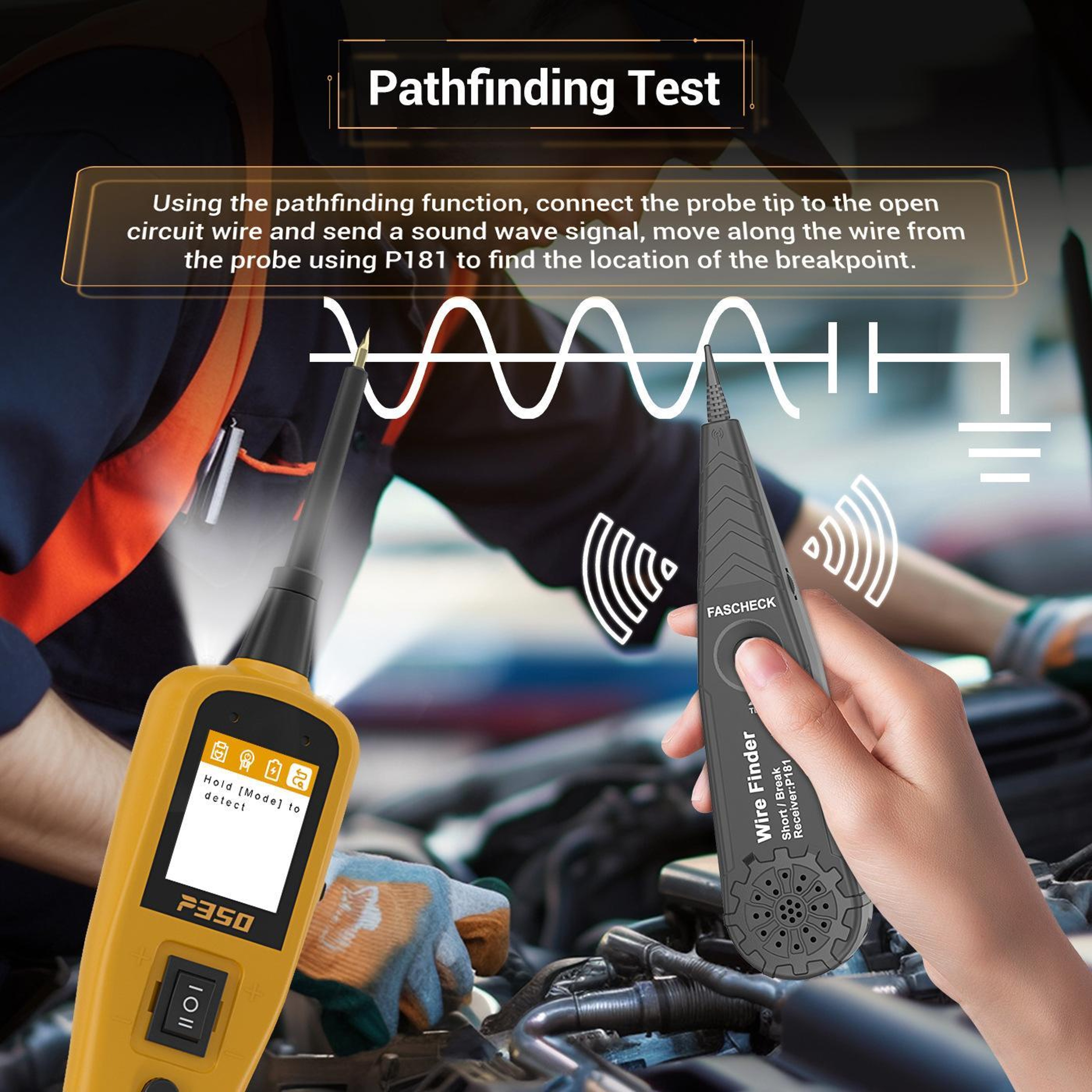 Automotive Circuit Tester  Advanced Car Electrical Diagnostic Tool with Component Activation – view 4
