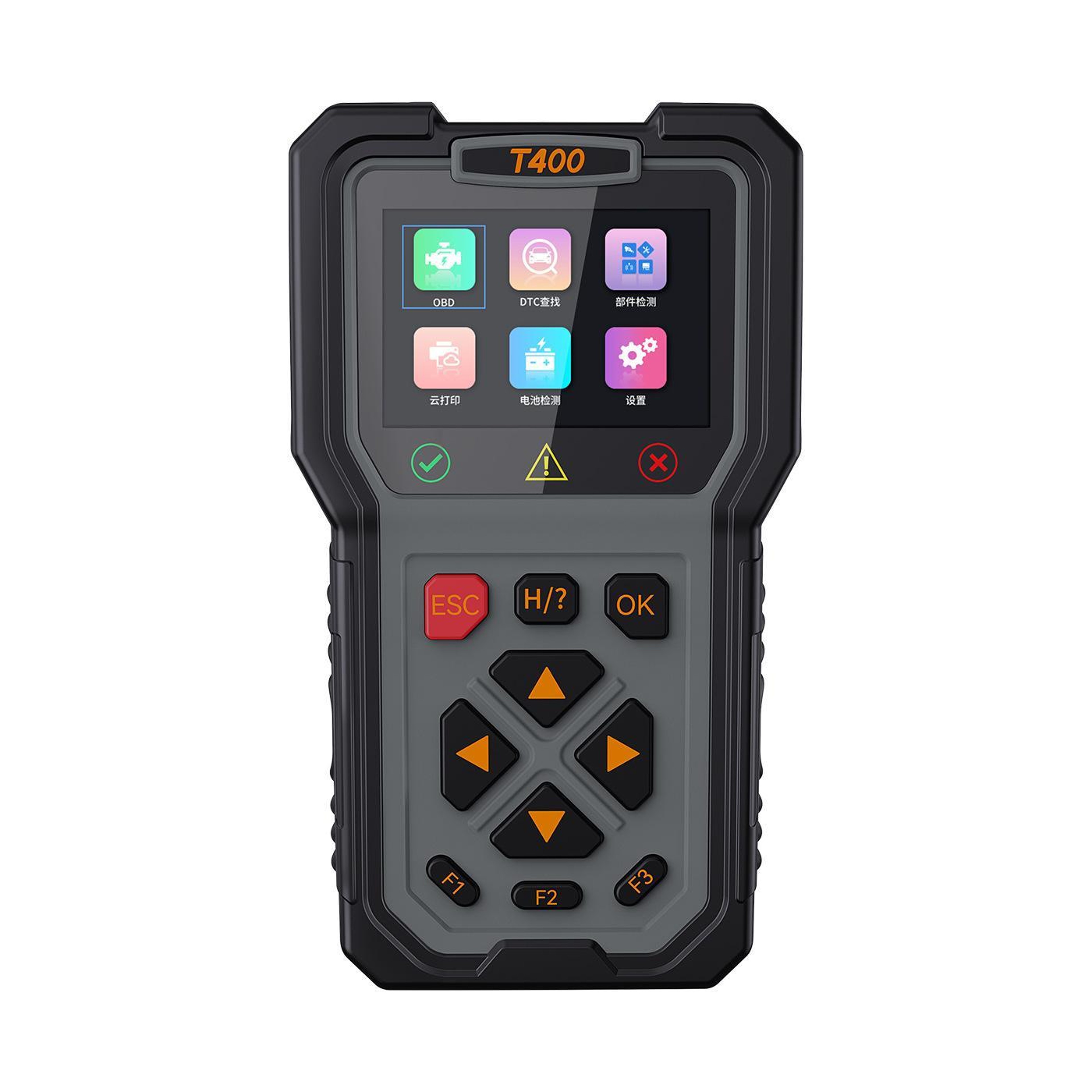 Fuel Injector Diagnostic Tool with Engine Code Reader & Automotive Fault Diagnosis – view 1