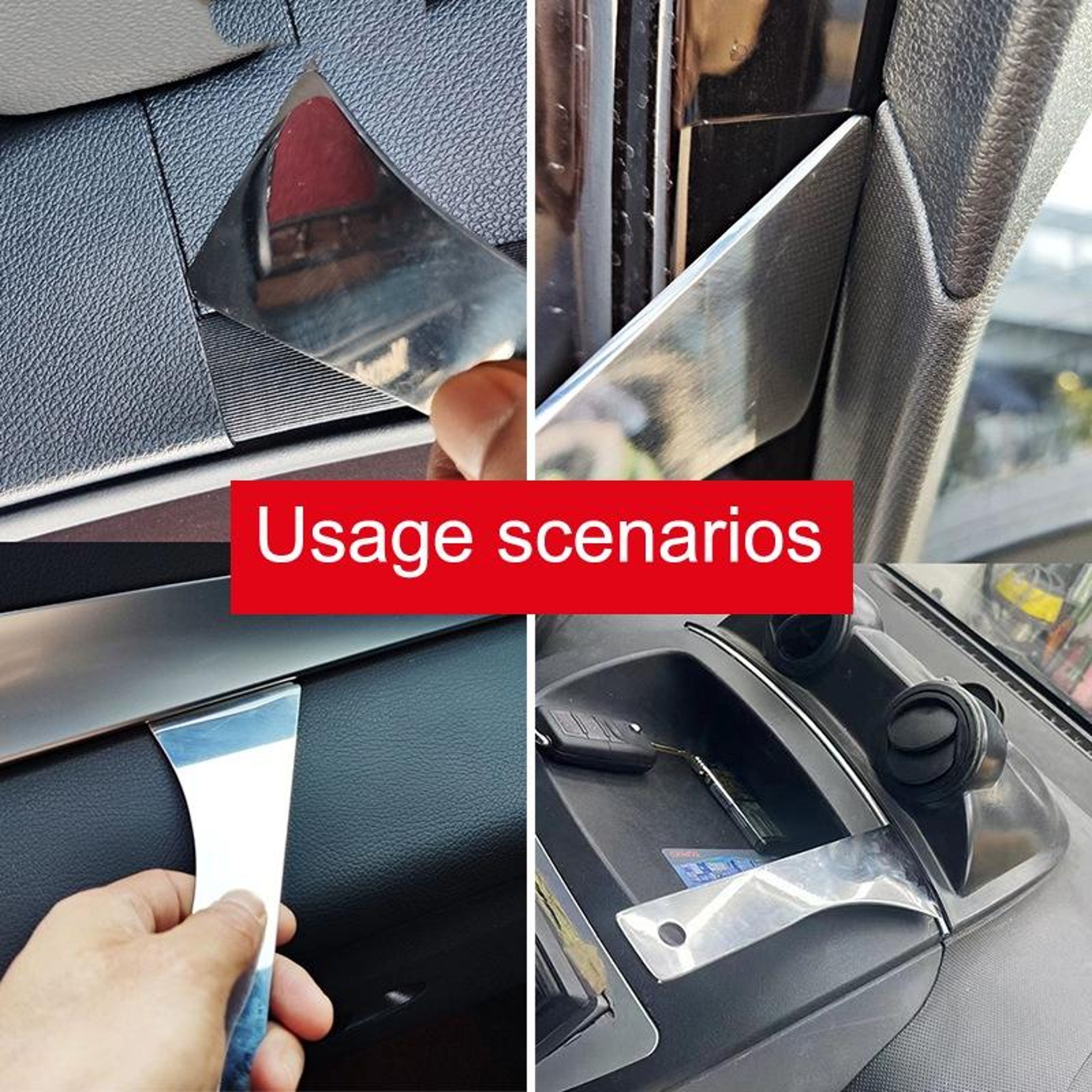 Stainless Steel Automotive Trim & Door Panel Removal Pry Tool Cockpit Disassembly Tool – view 6
