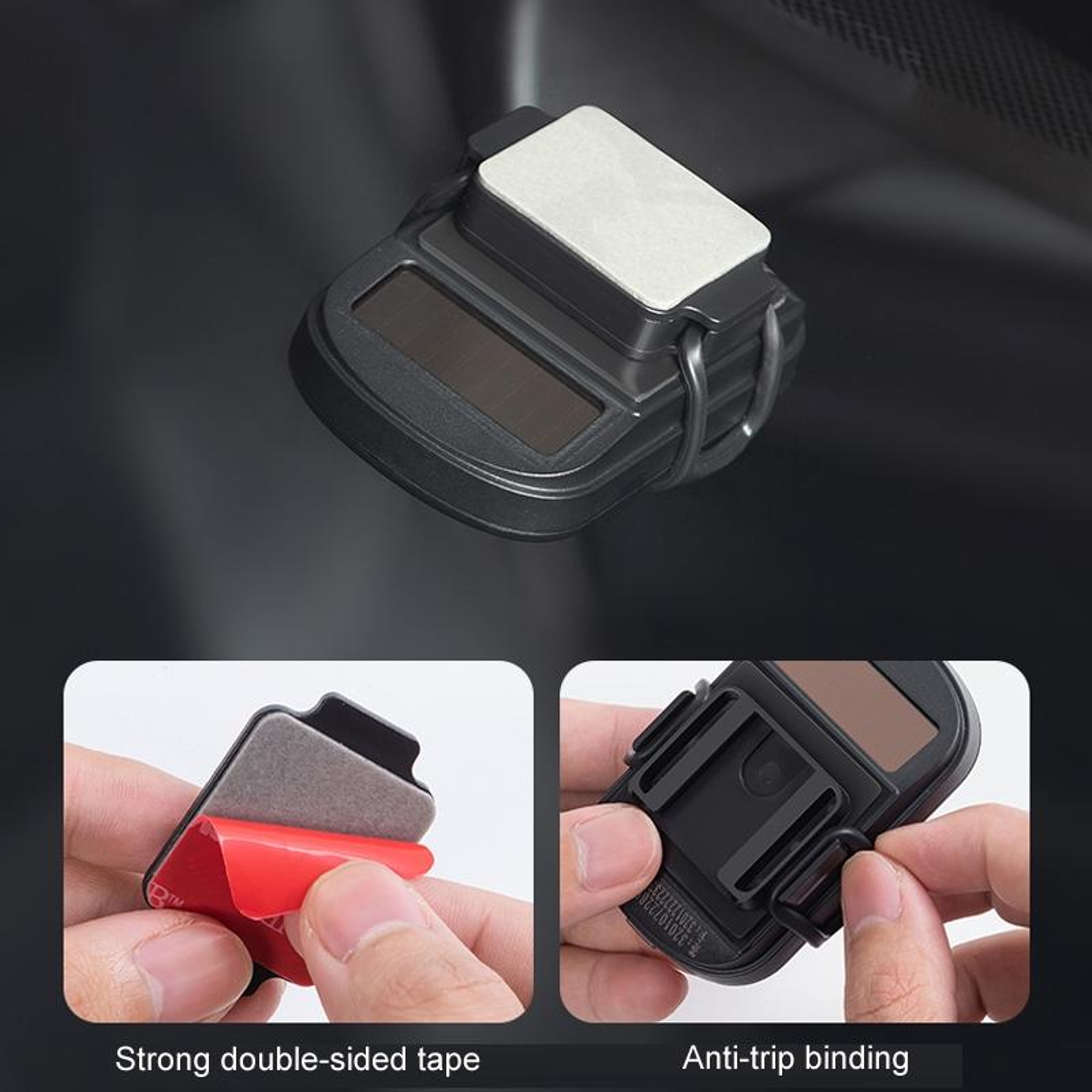 Removable Car ETC Holder Anti Drop Dashboard Card Mount Secure Slide Bracket – view 6