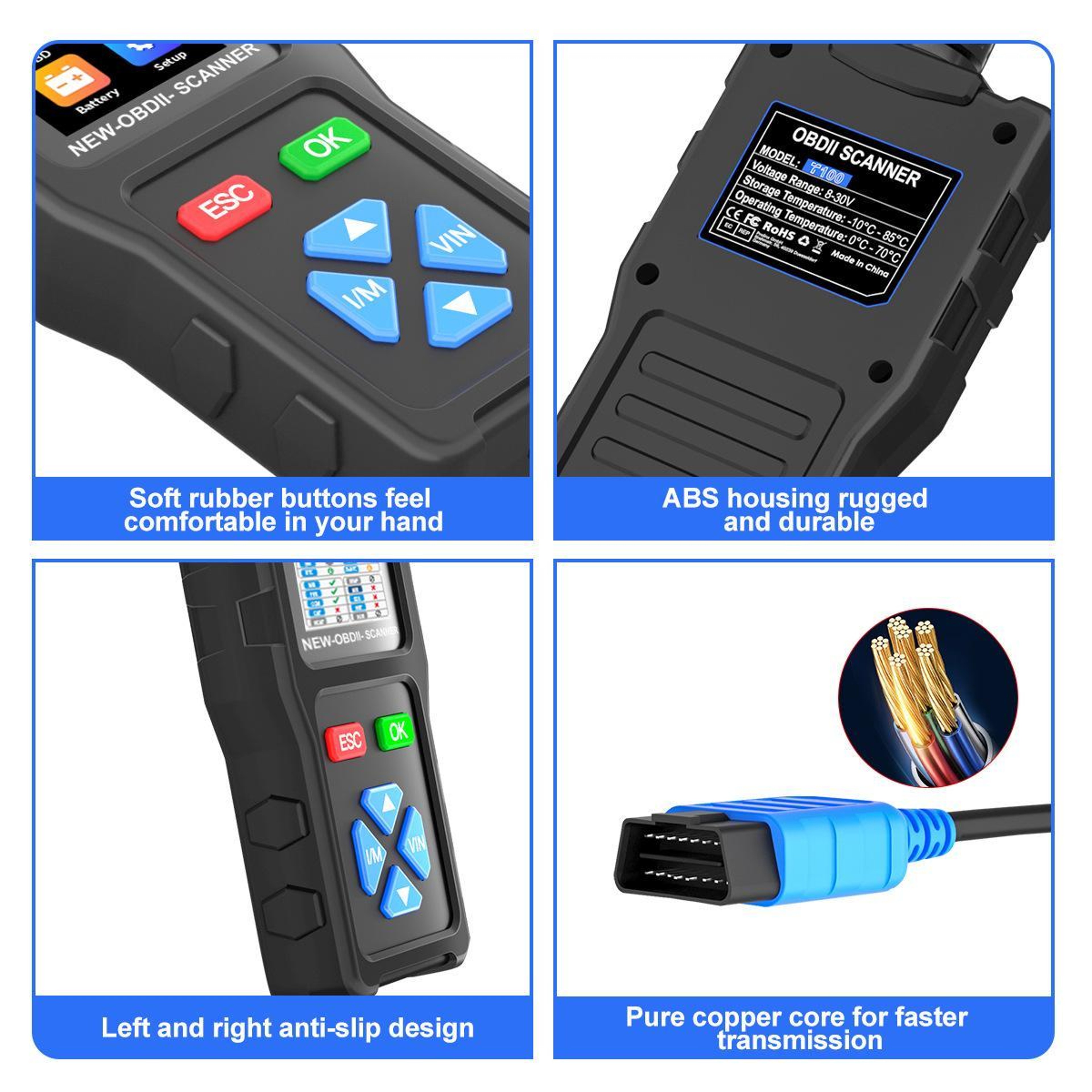 Car Scanner Engine Diagnostic Tool  Check Engine Light Code Reader for Quick Vehicle Fault Detection – view 10