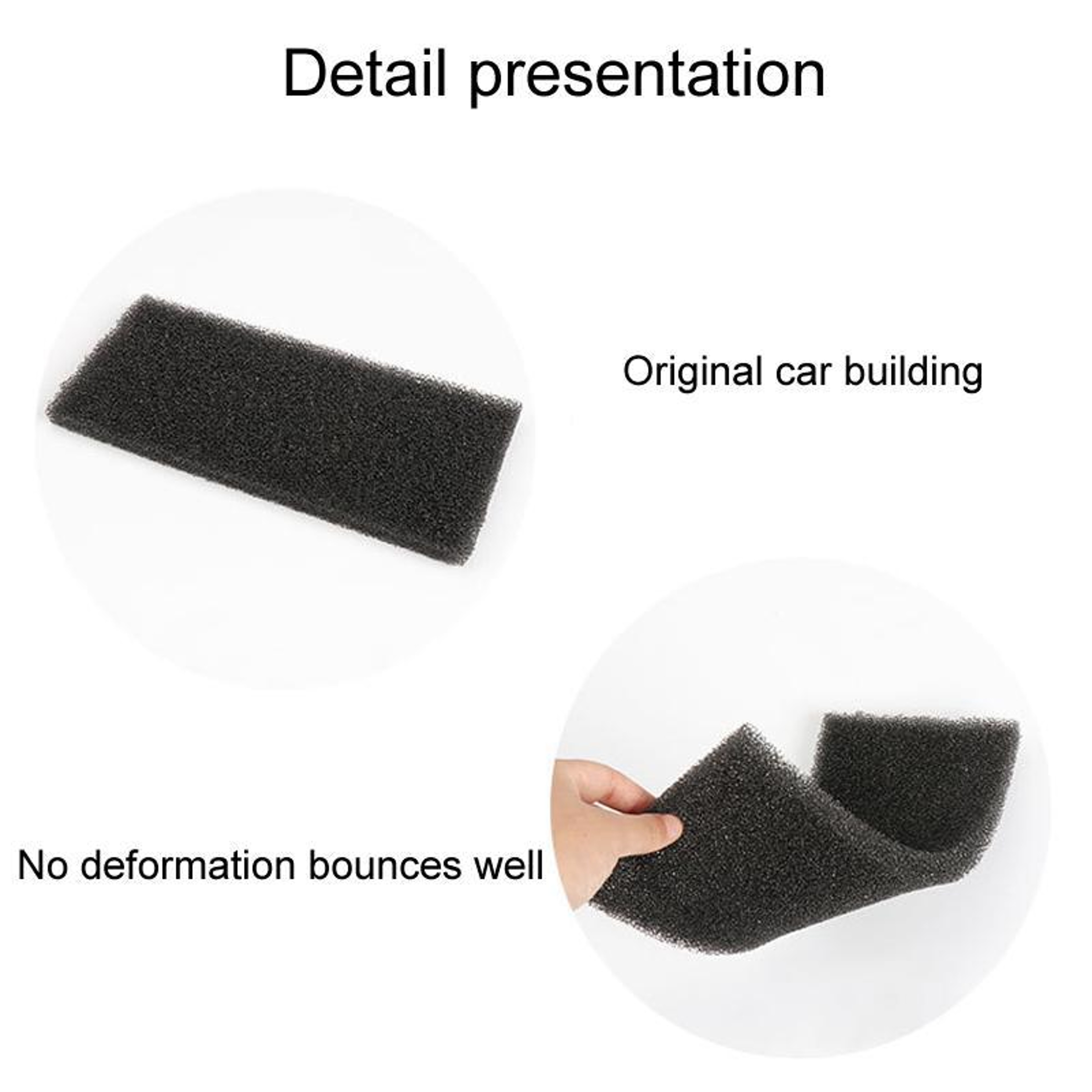 Series Evaporator Blower Dustproof Sponge Air Filter for Cabin AC Protection – view 4
