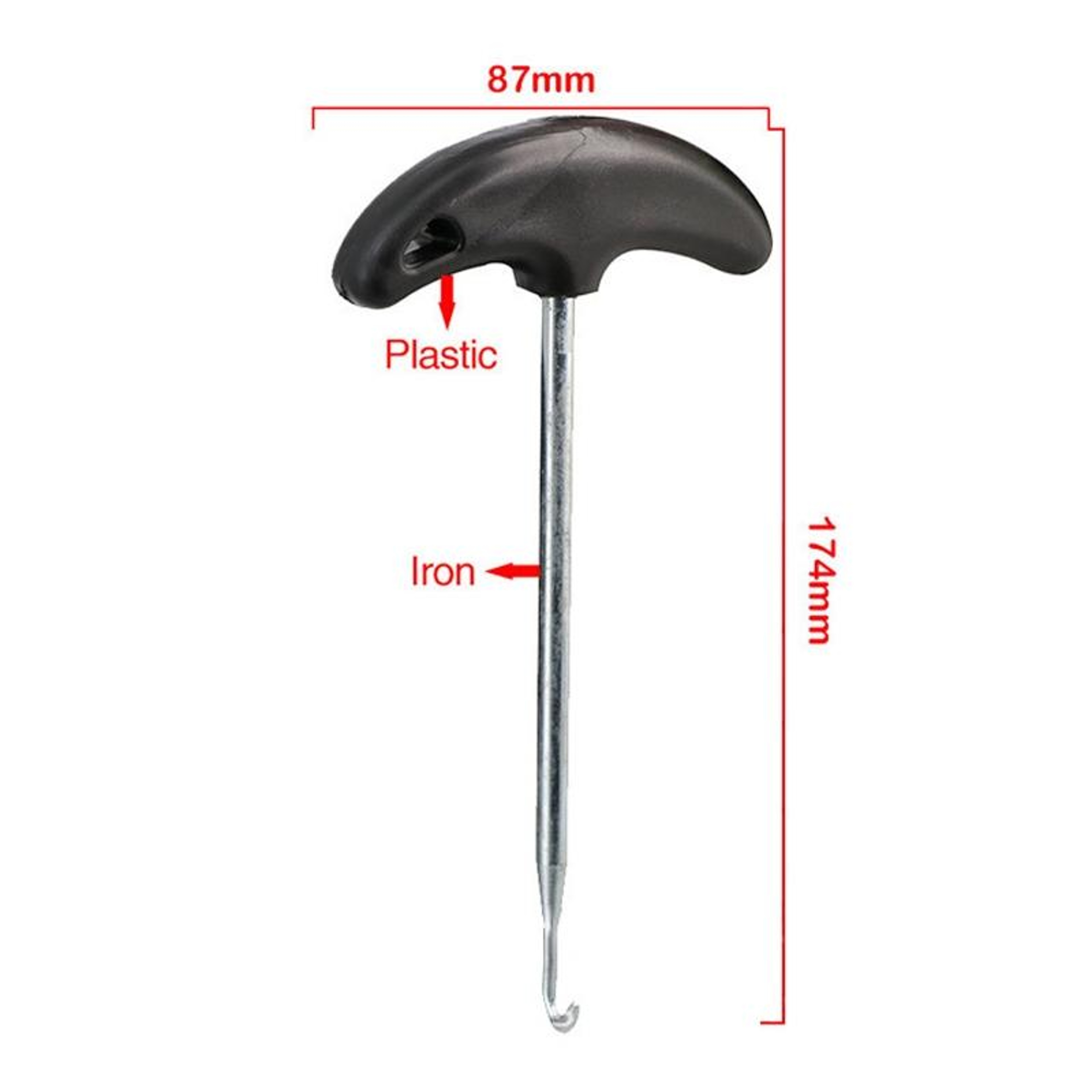 Heavy Duty Motorcycle Exhaust Spring Hook Tool for Fast Repairs – view 3