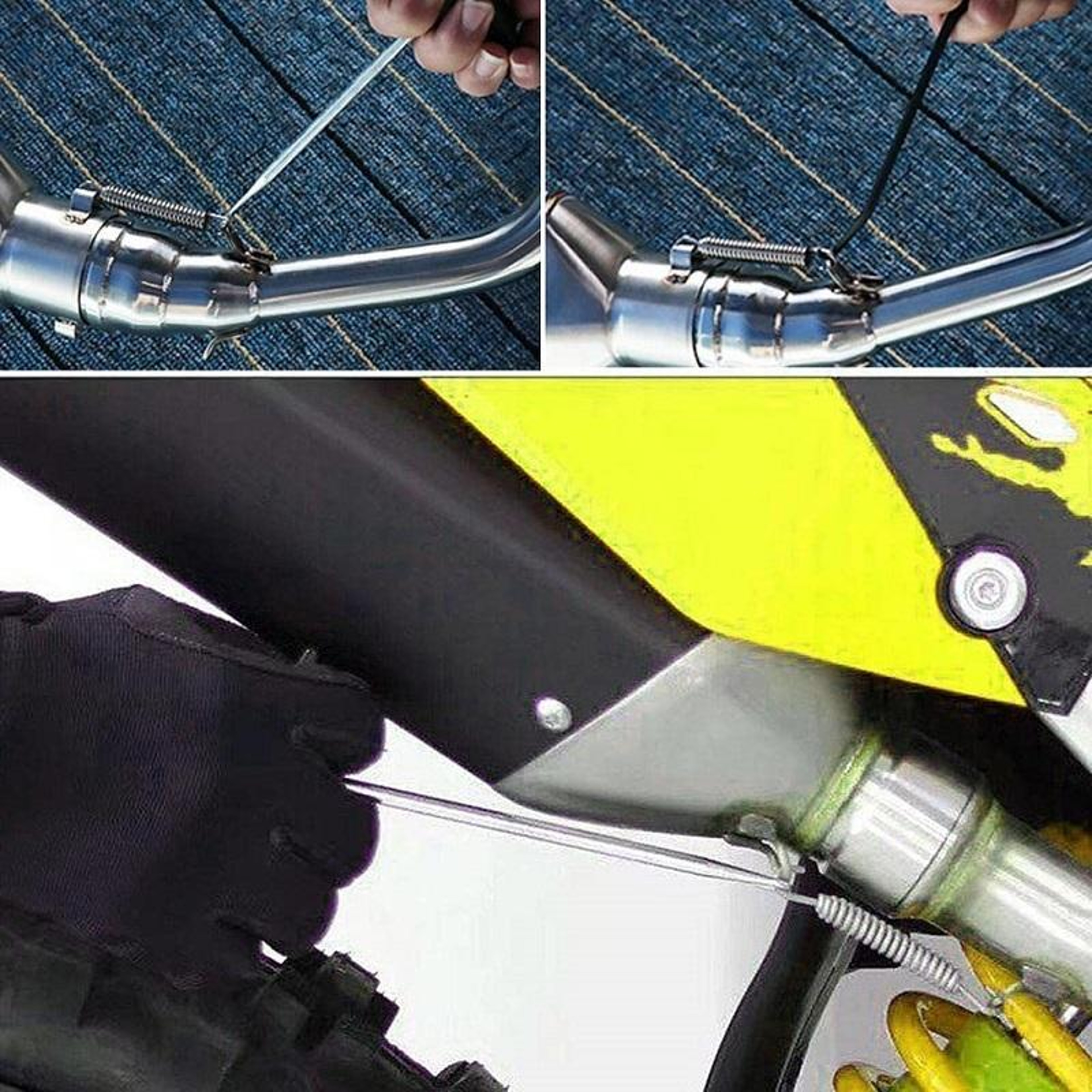 Heavy Duty Motorcycle Exhaust Spring Hook Tool for Fast Repairs – view 5