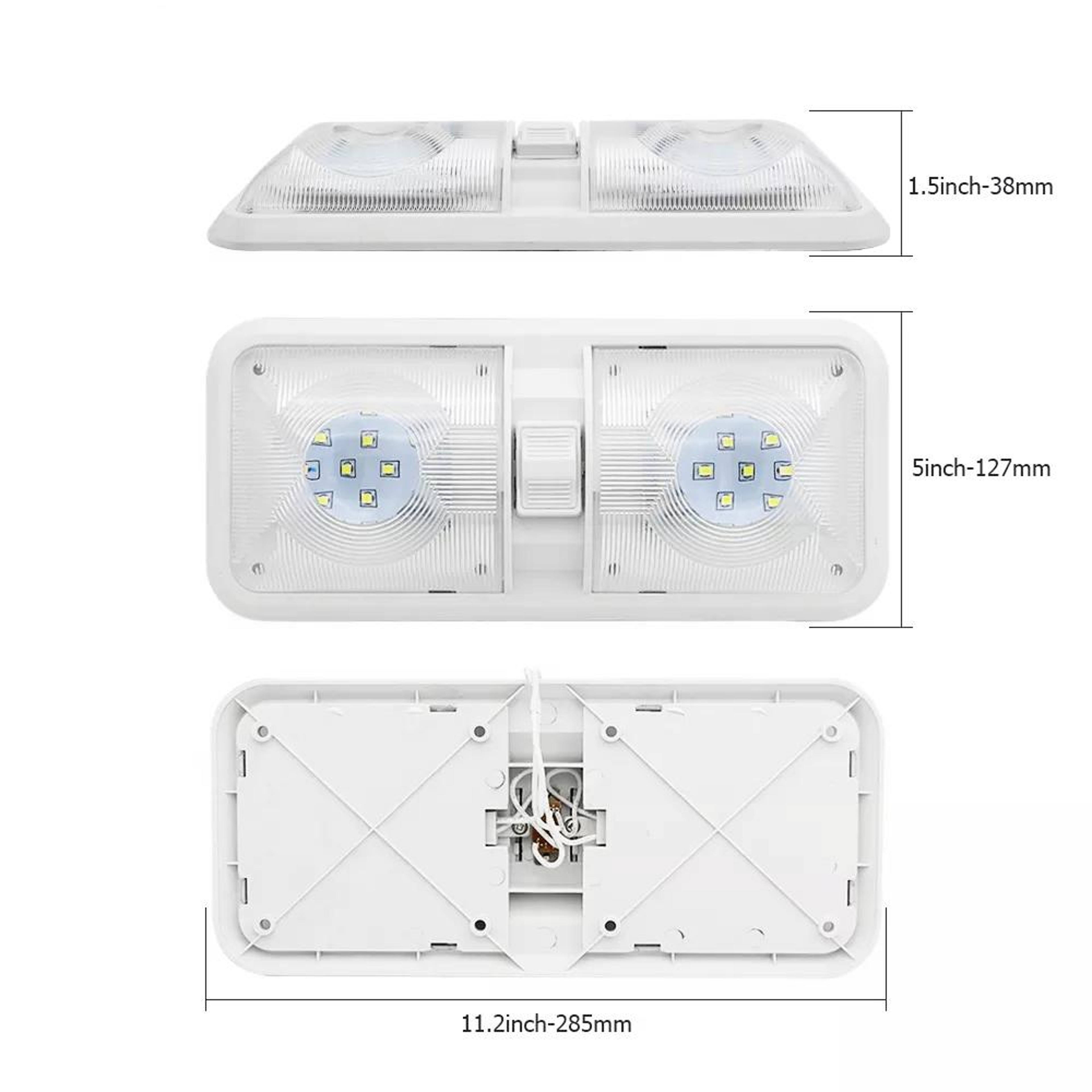 ceiling dome light Waterproof boat cabin ceiling light Spotlight with  camper light – view 3