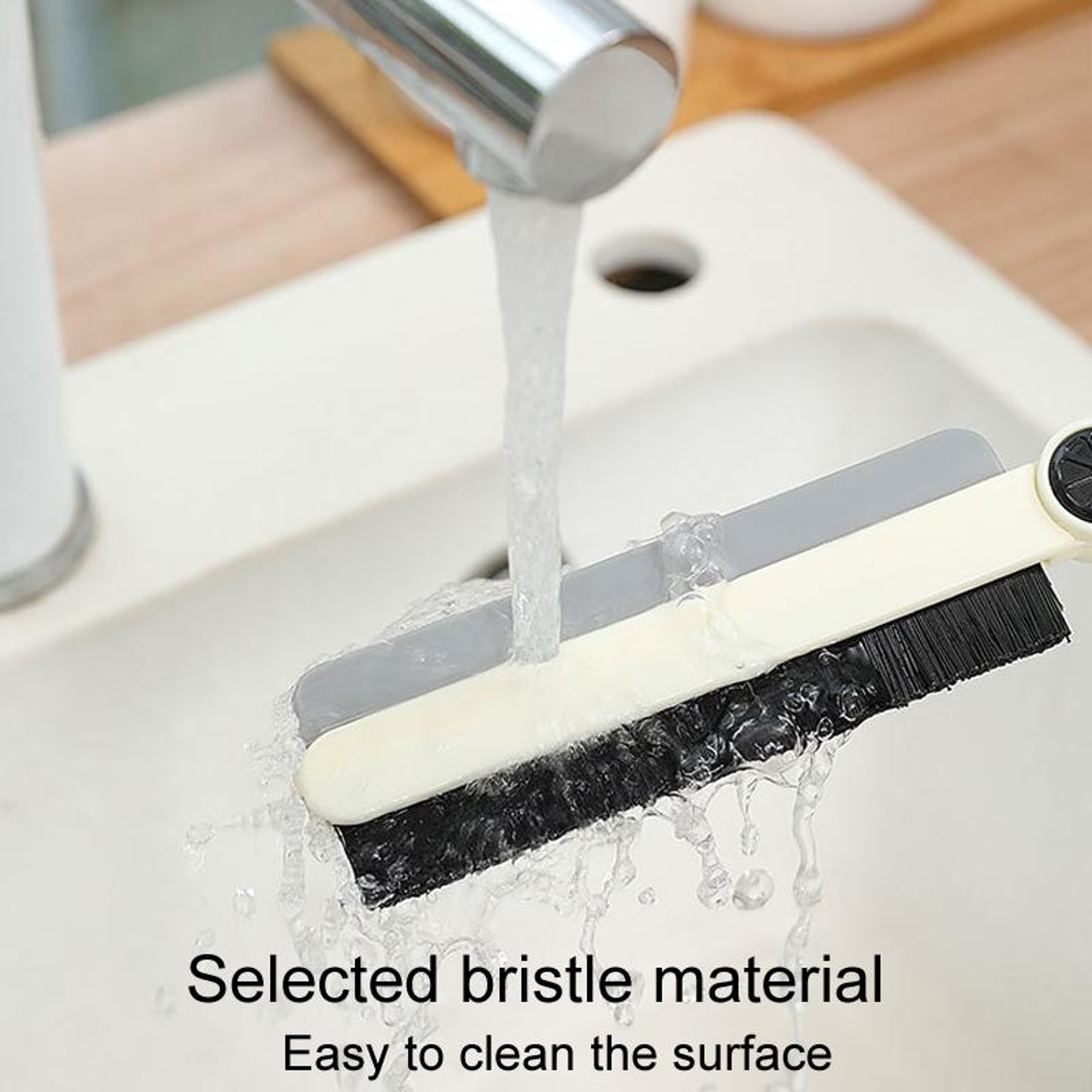 Multi Purpose Crevice Cleaning Brush Long Handled Groove Cleaner for Bathroom and Tight Spaces – view 9