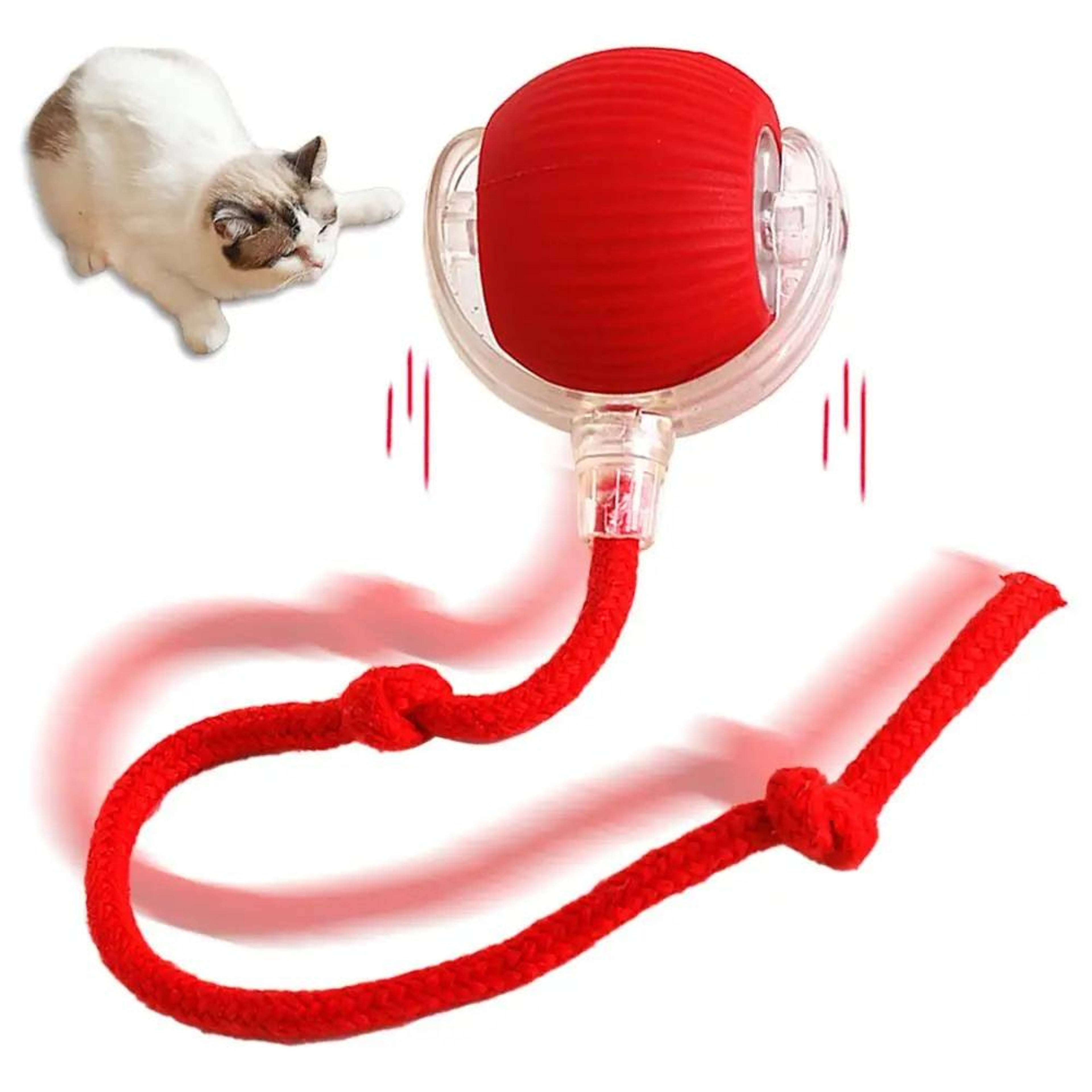 Smart Avoid Electric Cat Toy Ball Interactive Automatic Play Toy for Cats – view 15