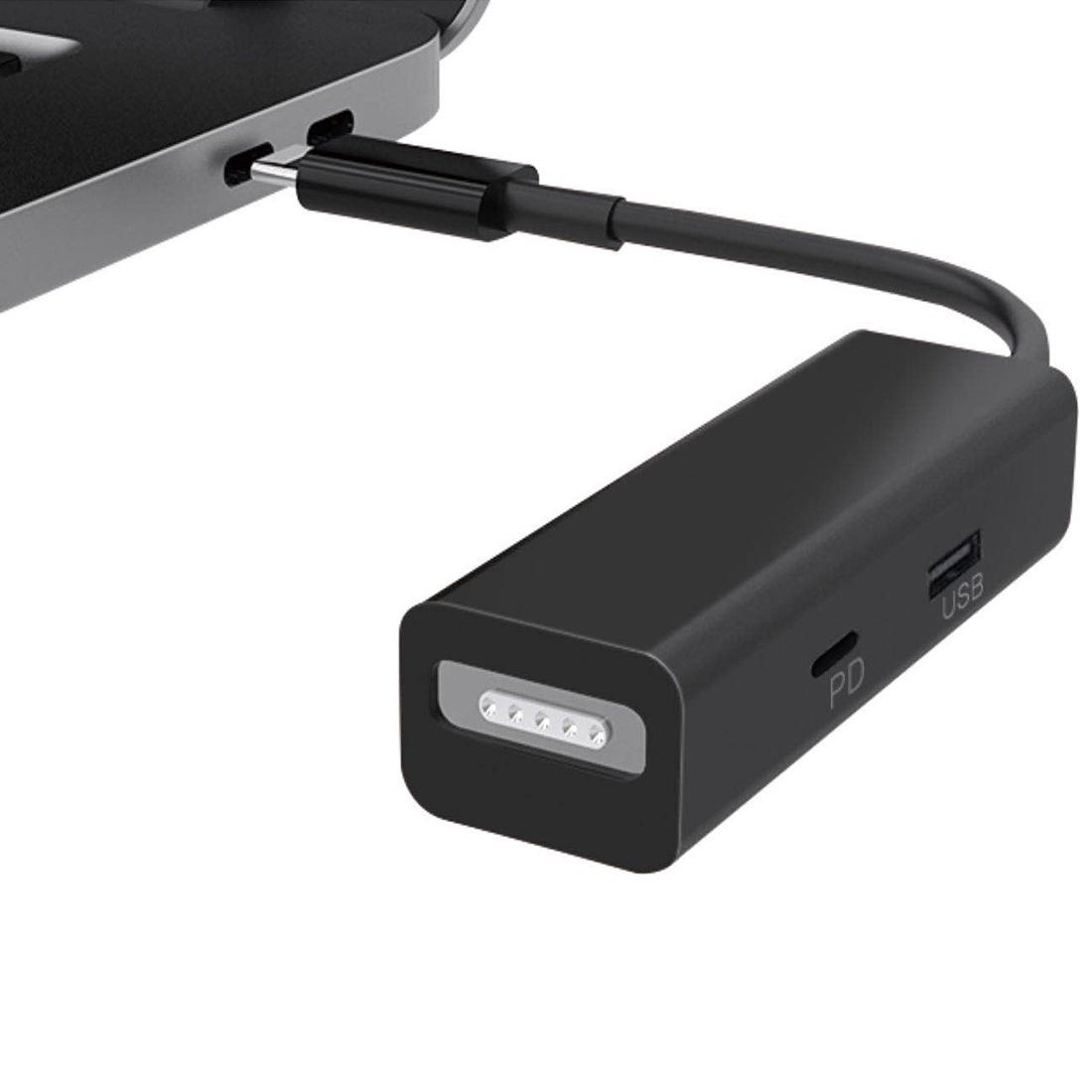 3-in-1 MagSafe to USB-C Adapter with PD Fast Charging Converter for Laptops and Devices – view 5
