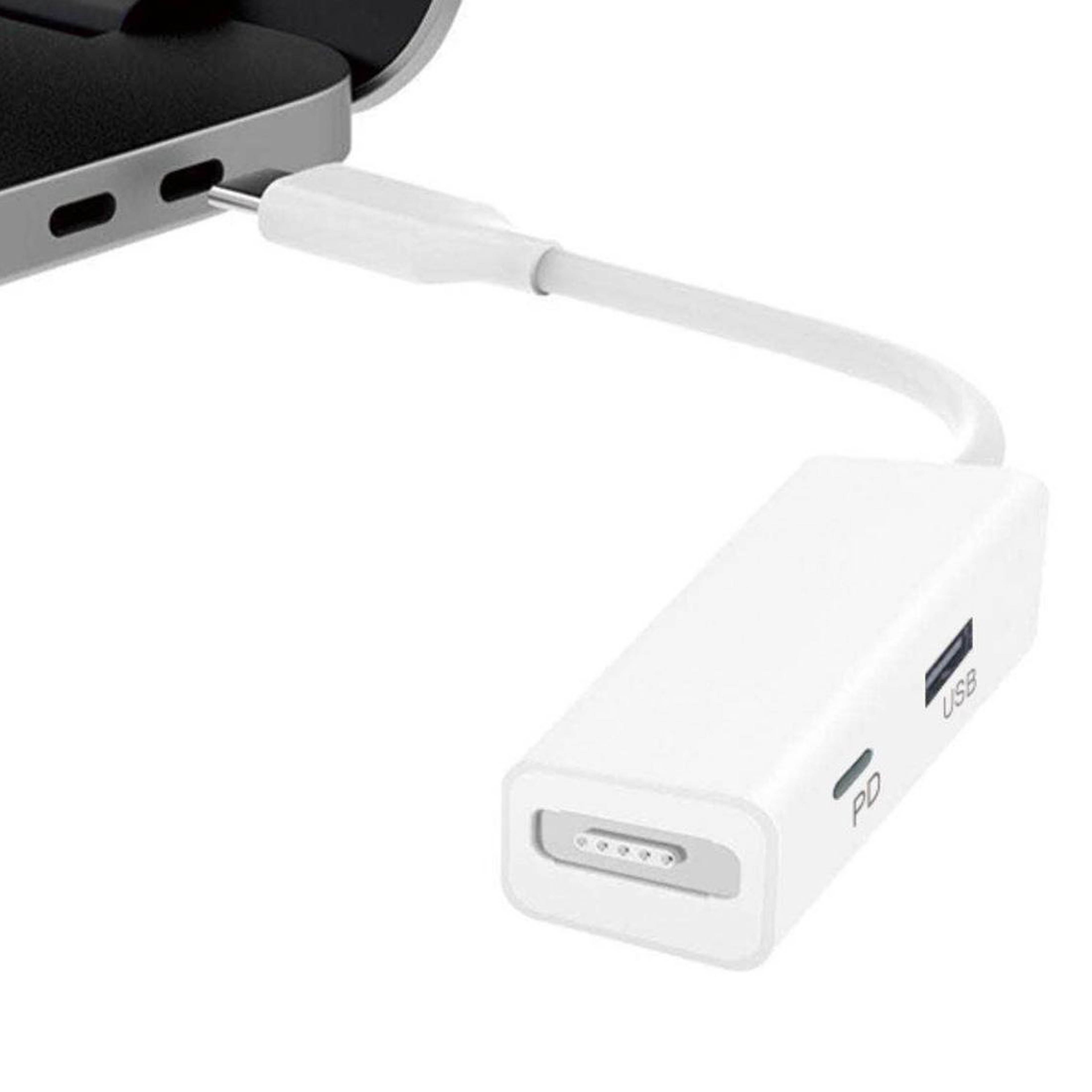 3-in-1 MagSafe to USB-C Adapter with PD Fast Charging Converter for Laptops and Devices – view 6