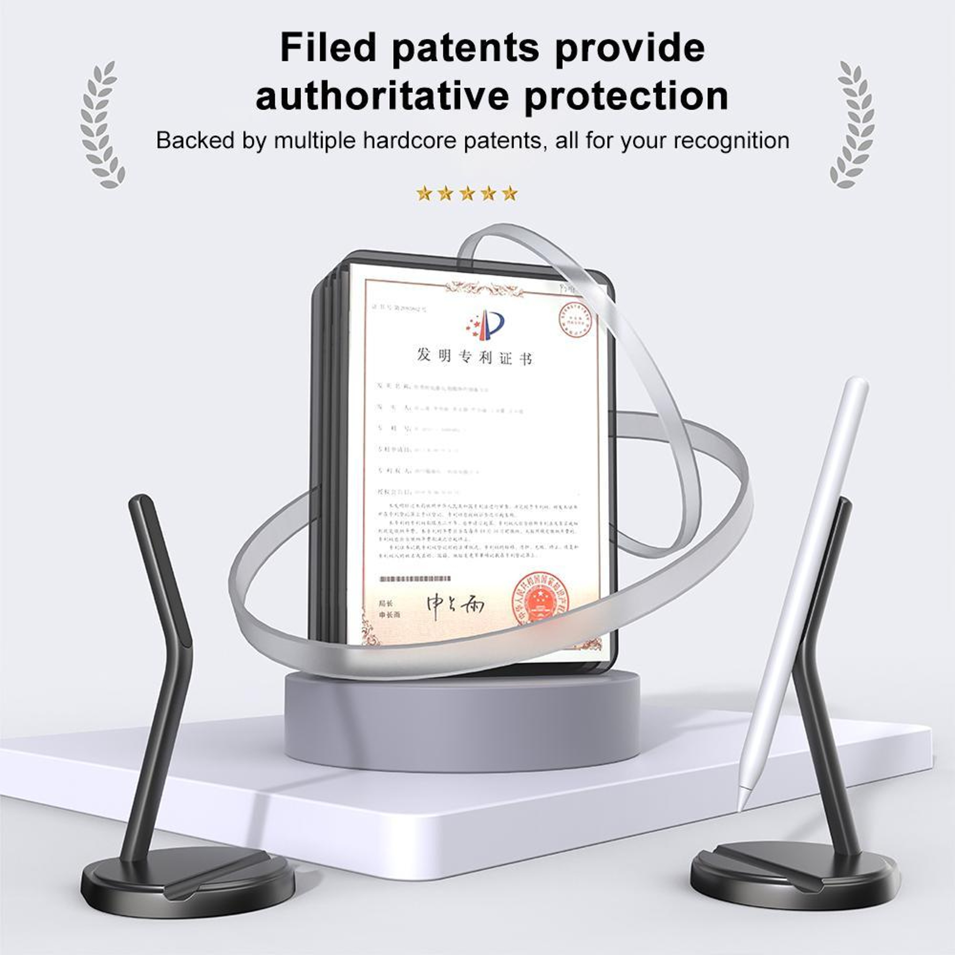 Apple Pencil  Magnetic Charging Dock & Stylus Holder for iPad – view 8