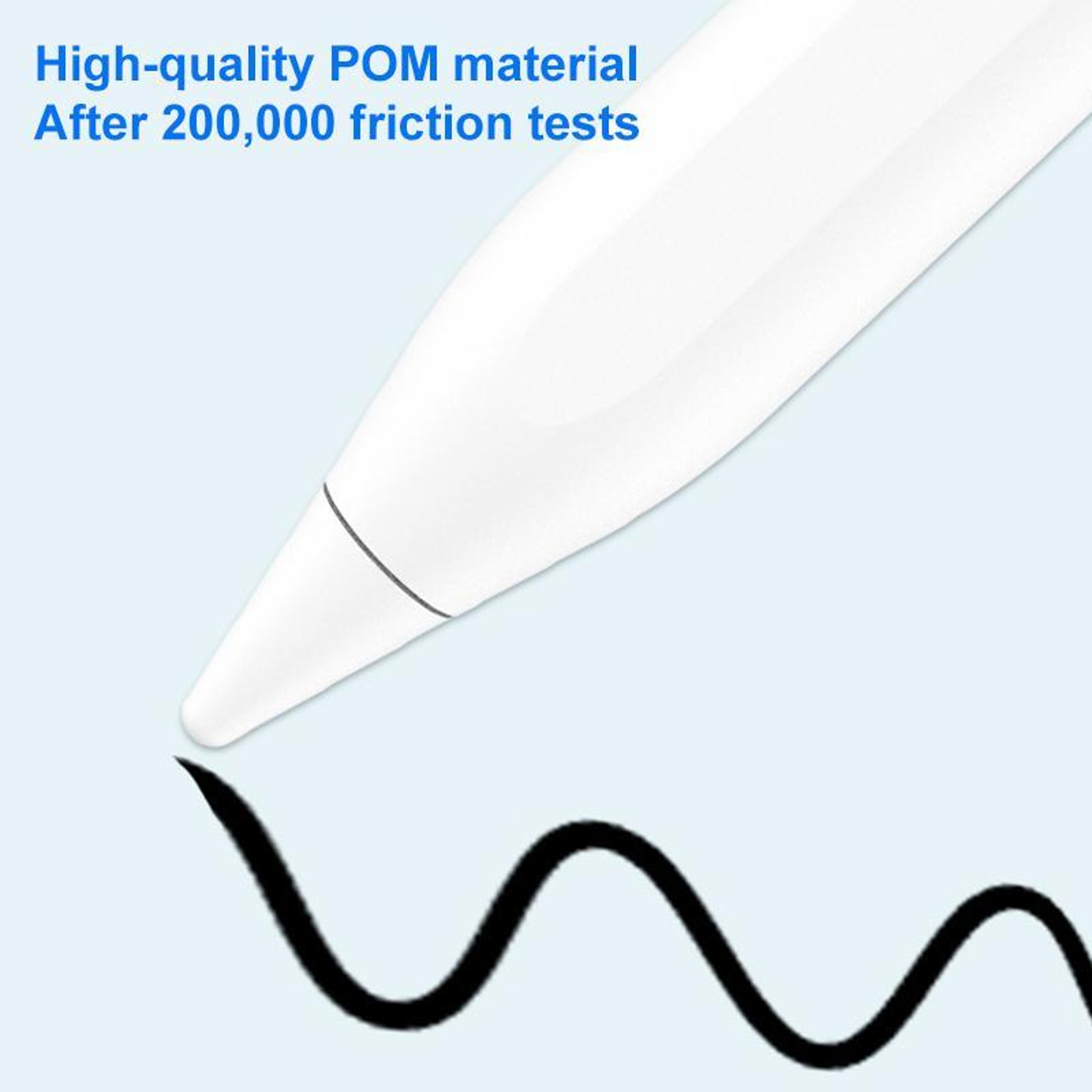 RedPepper P25 Pro iPad Stylus Pen Magnetic Charging Palm Rejection Capacitive Stylus (White) – view 9