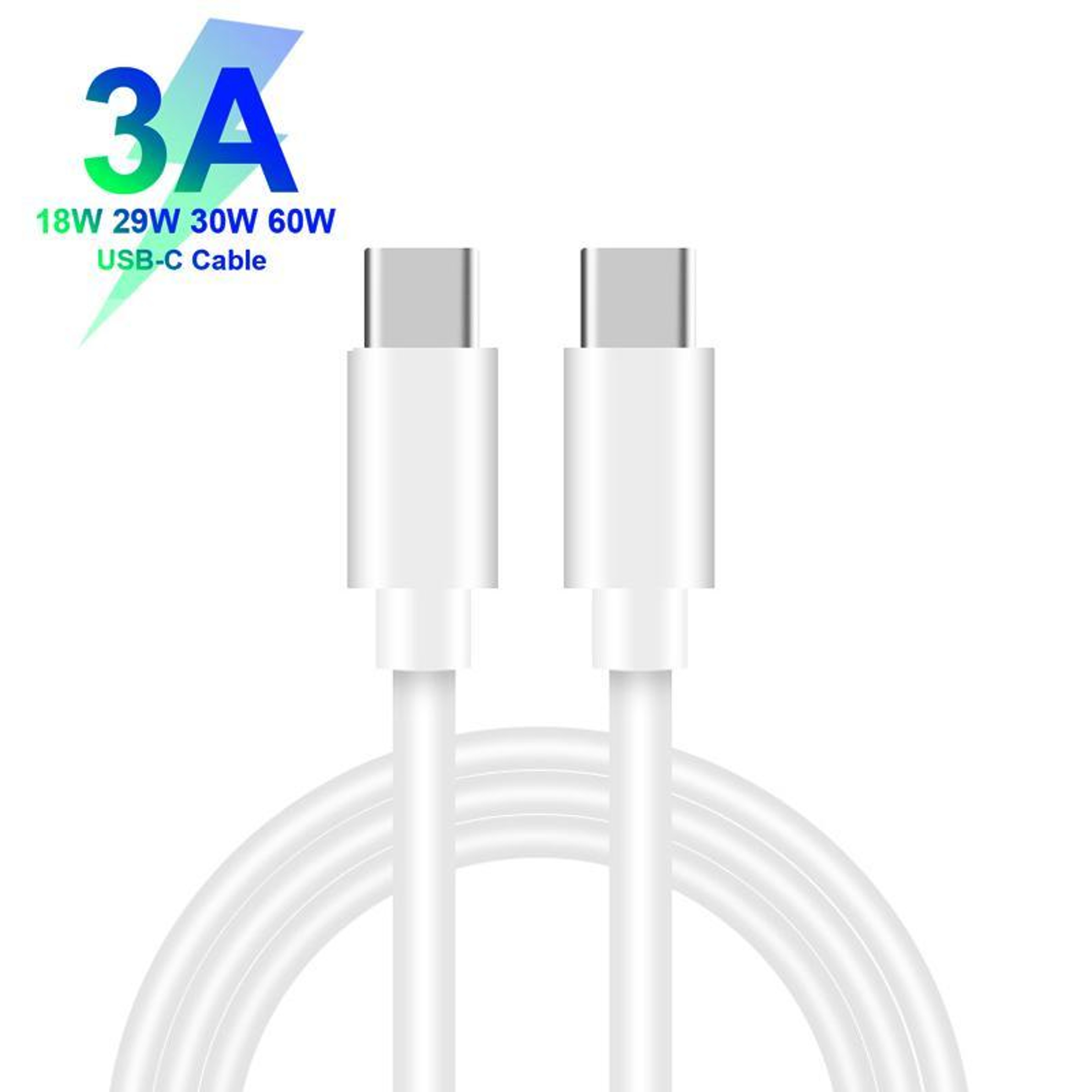 65W GaN charger PD 65W charger USB-C charger with QC4.0 fast charger, Type-C cable, UK Plug for Laptop & Phone – view 4