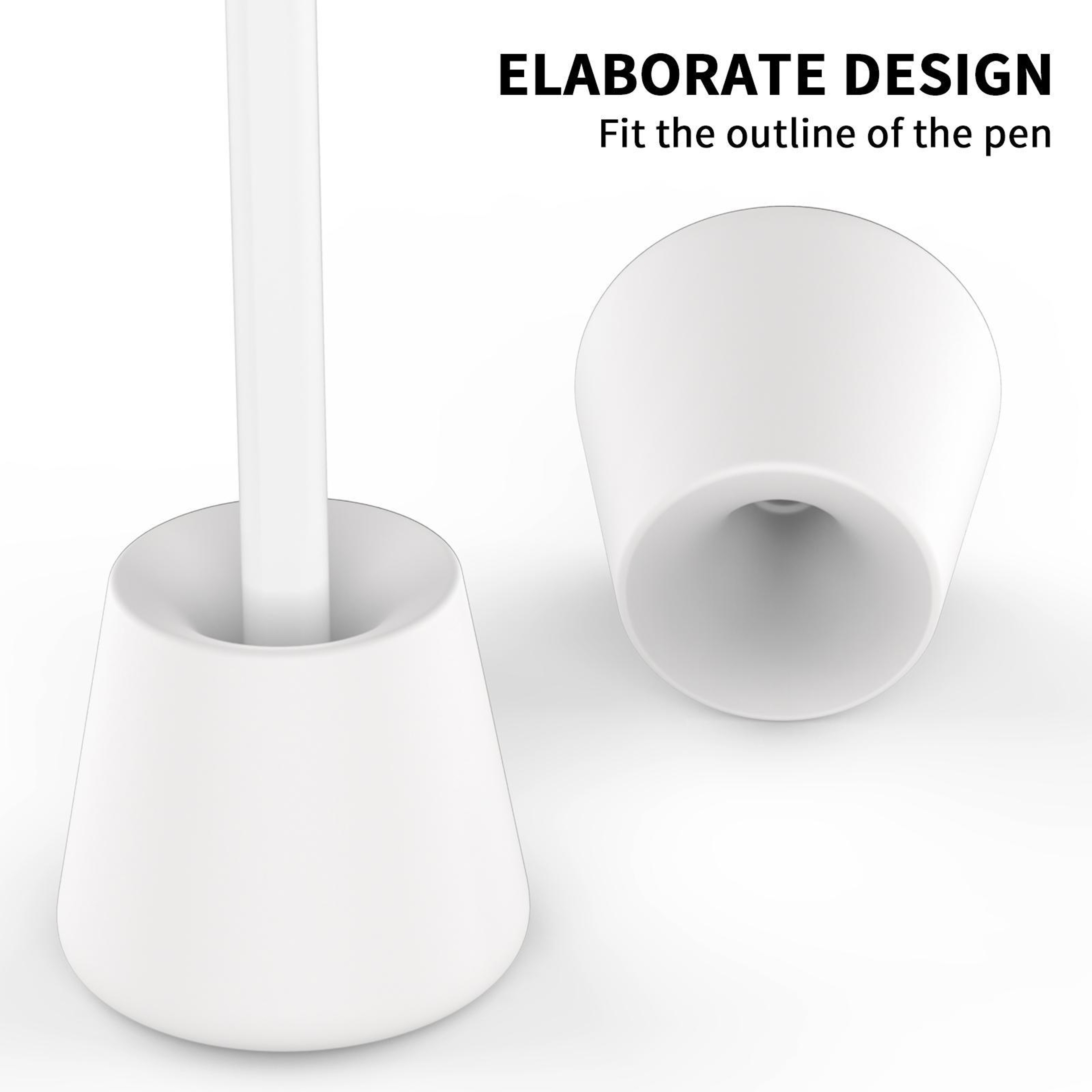 AhaStyle Silicone Apple Pencil Holder for USB-C, Protective Base Stand – view 3