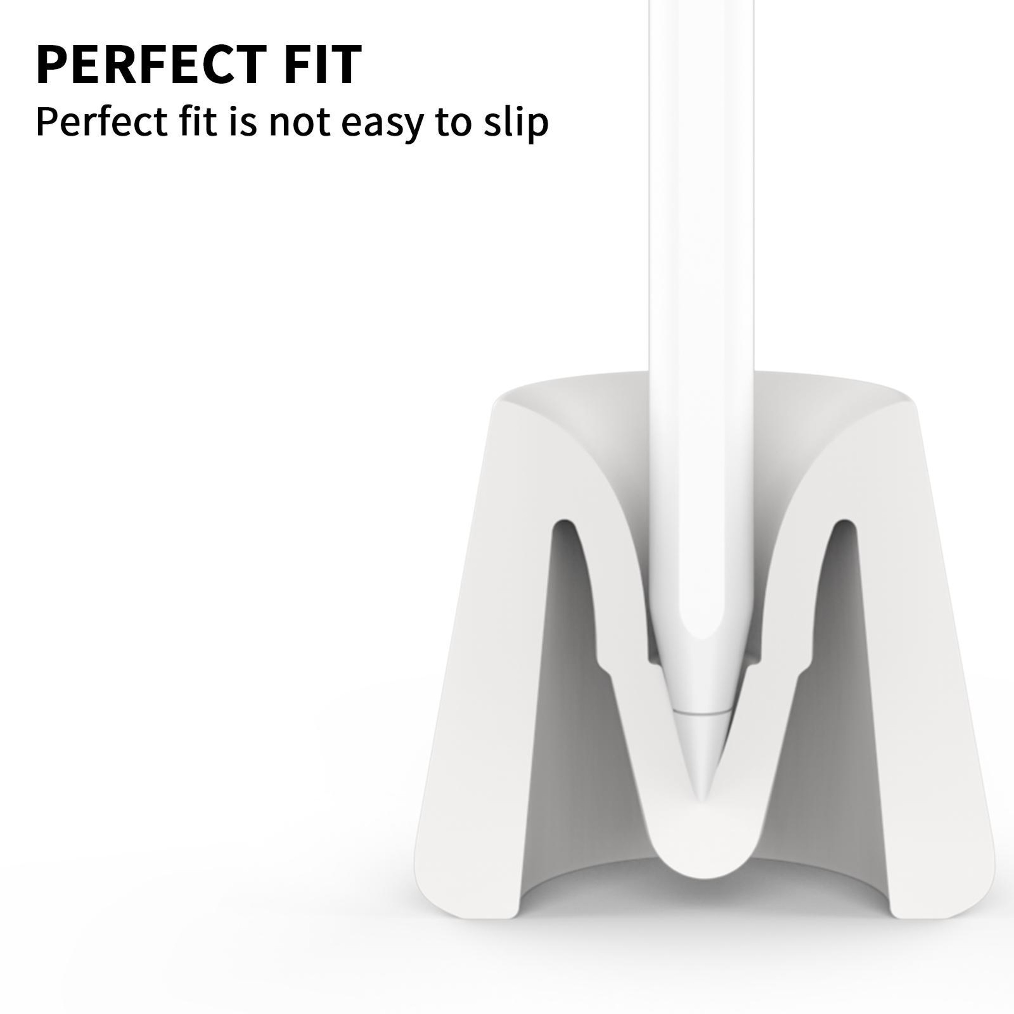 AhaStyle Silicone Apple Pencil Holder for USB-C, Protective Base Stand – view 4