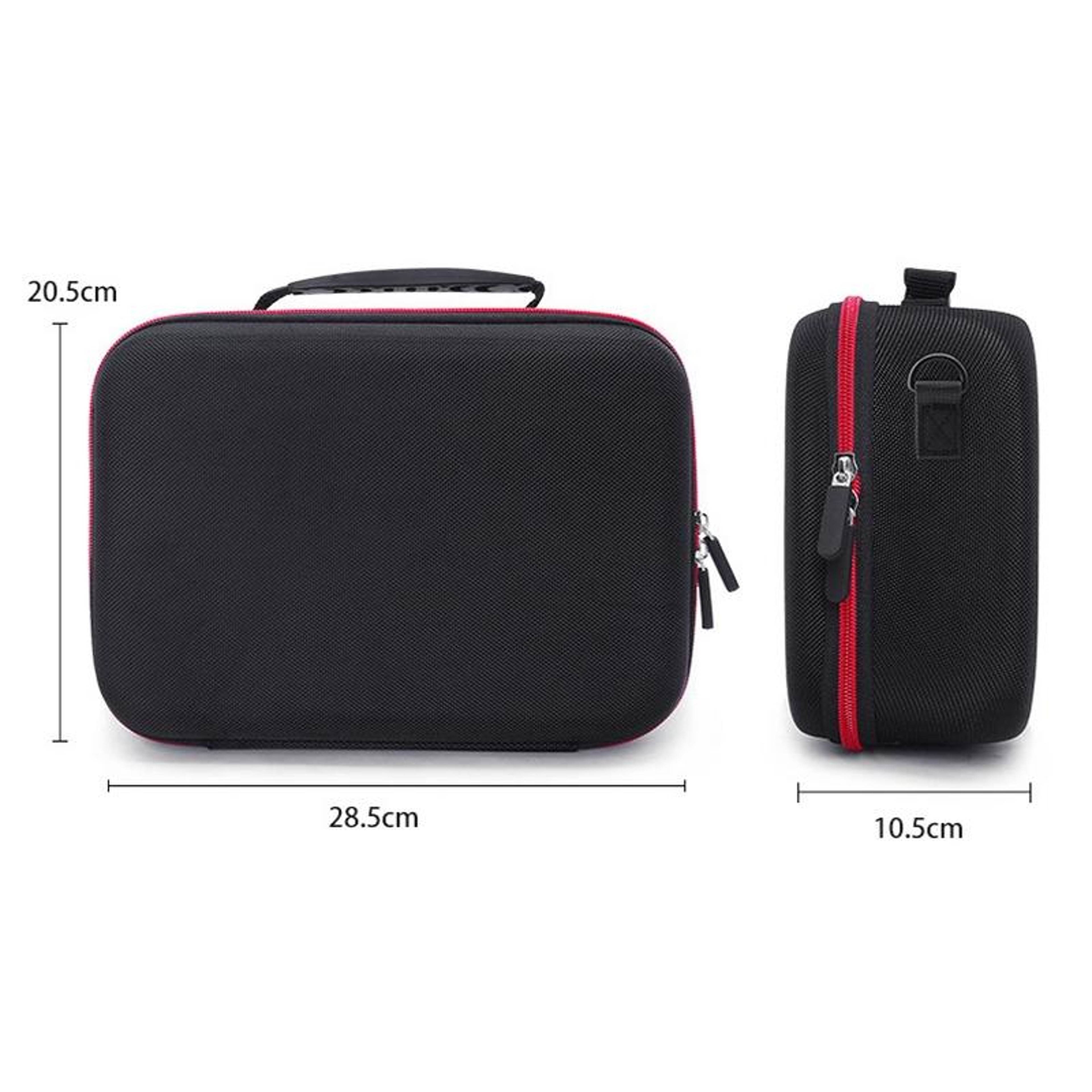 Large Capacity Waterproof Digital Storage Bag with Adjustable Dividers Travel Electronics Organizer Case – view 3