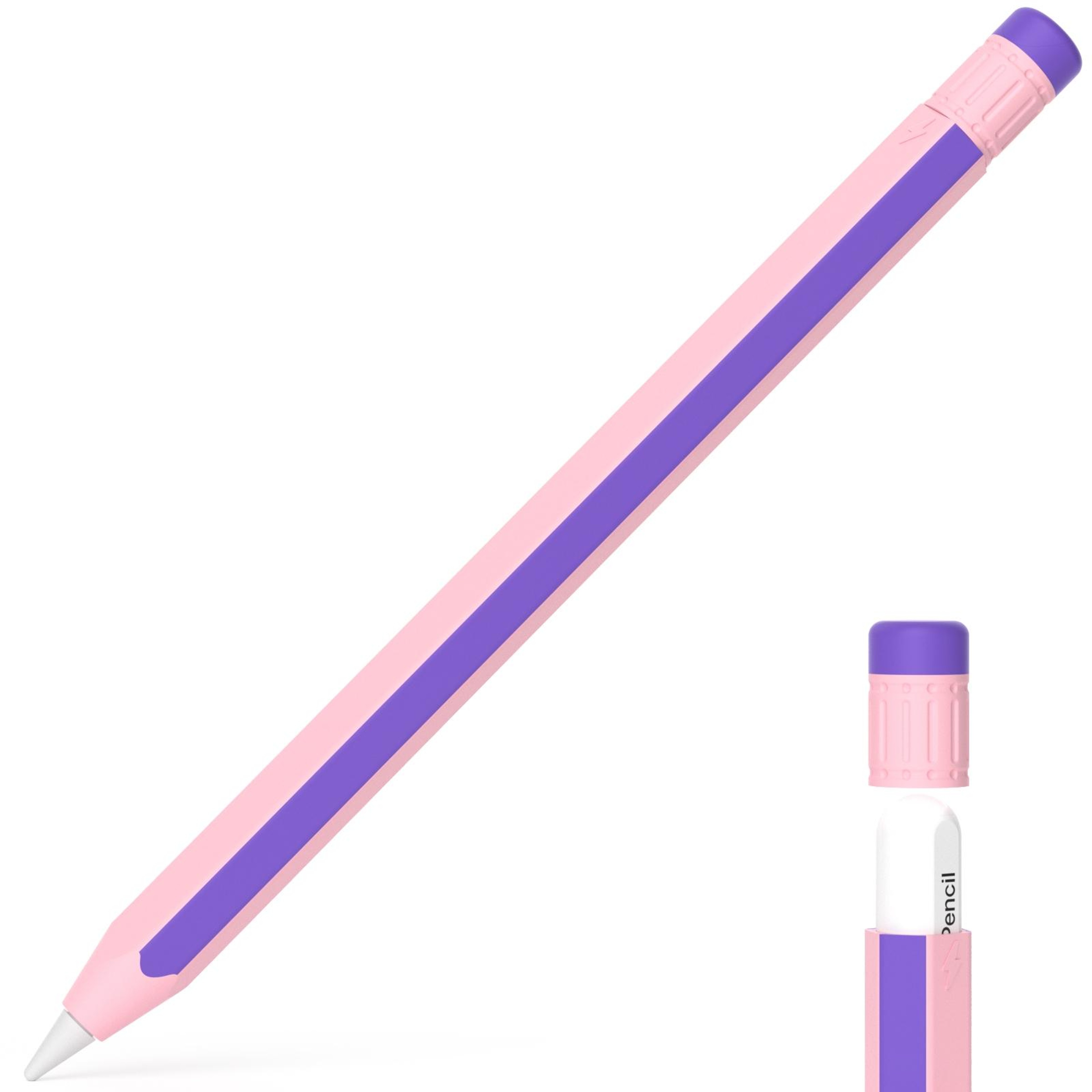 Colorful Silicone Protective Case for Apple Pencil  & Pencil Pro Stylus Cover Shockproof Grip – view 16