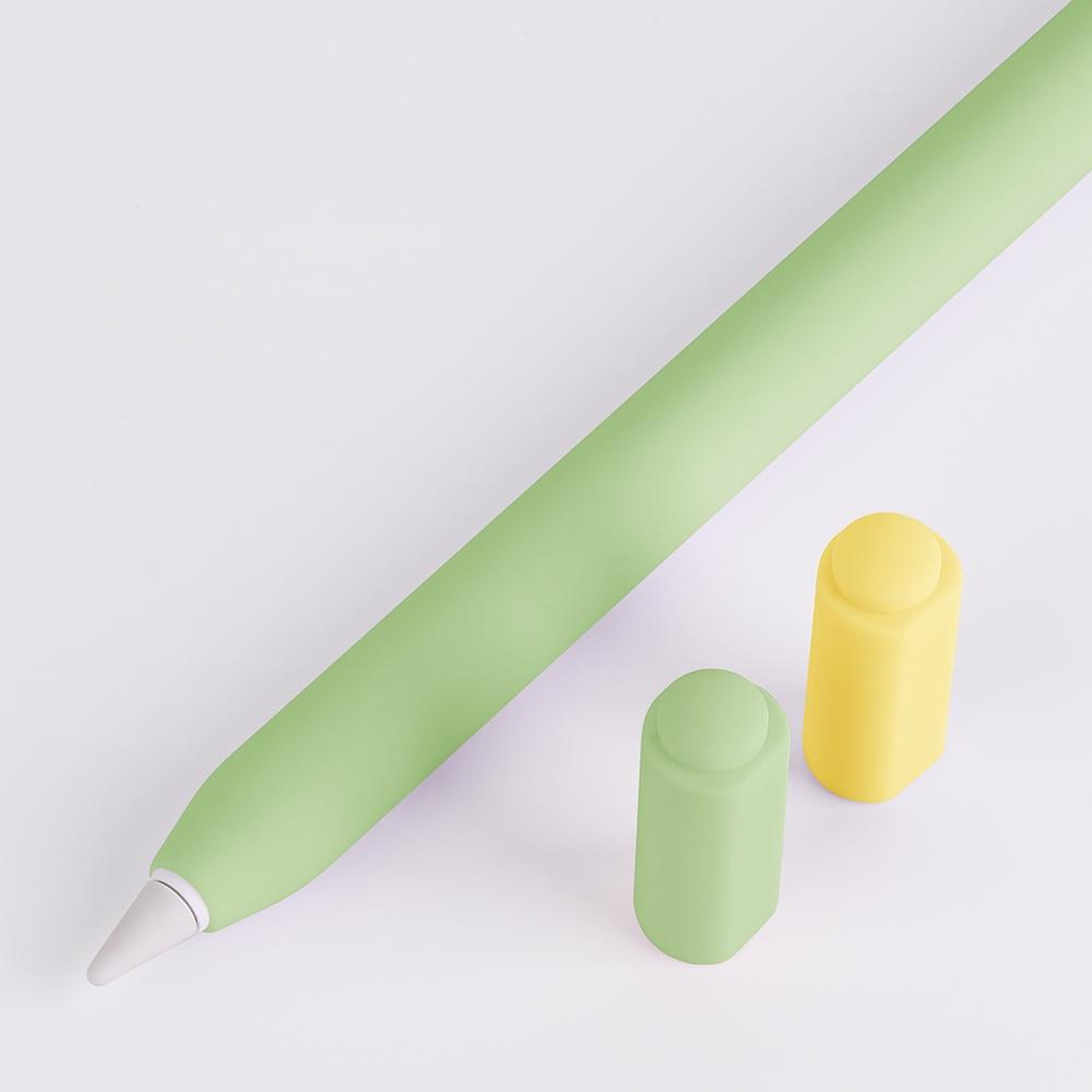 Apple Pencil USB-C Silicone Protective Case with Double Cap Grip Cover – view 12