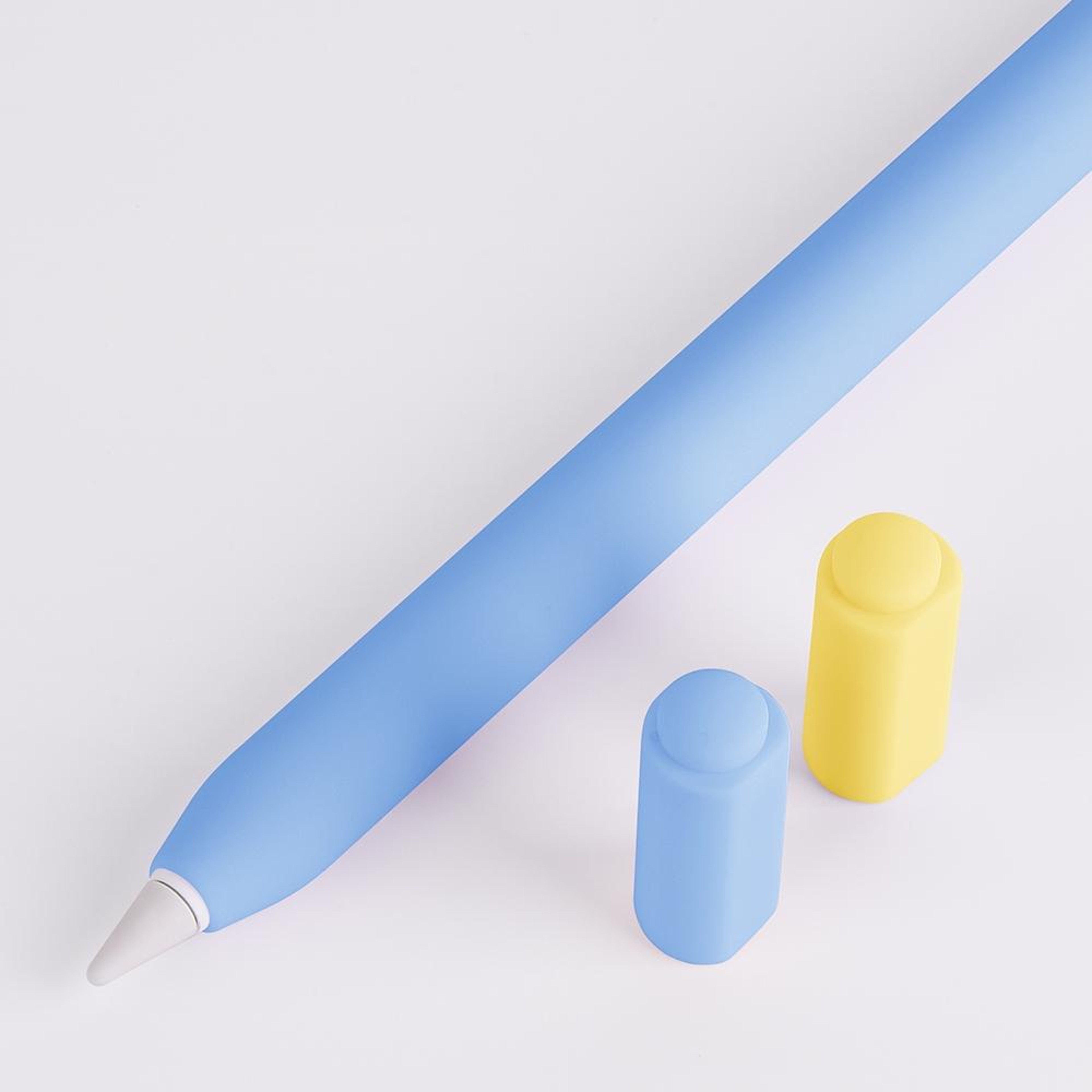 Apple Pencil USB-C Silicone Protective Case with Double Cap Grip Cover – view 13
