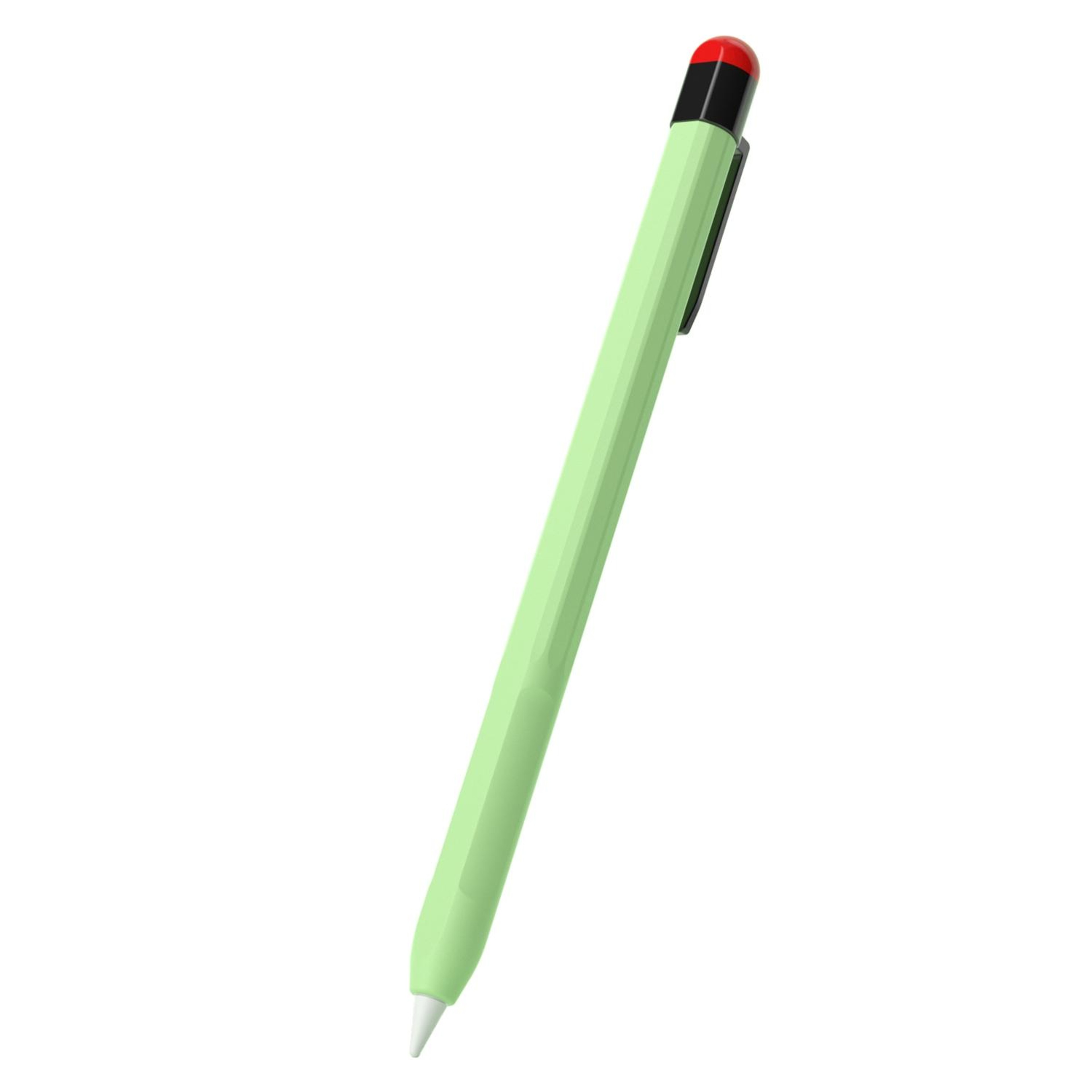 Apple Pencil  Silicone Protective Case with Removable Pen Clip Anti-Slip Slim Stylus Cover Yellow – view 8