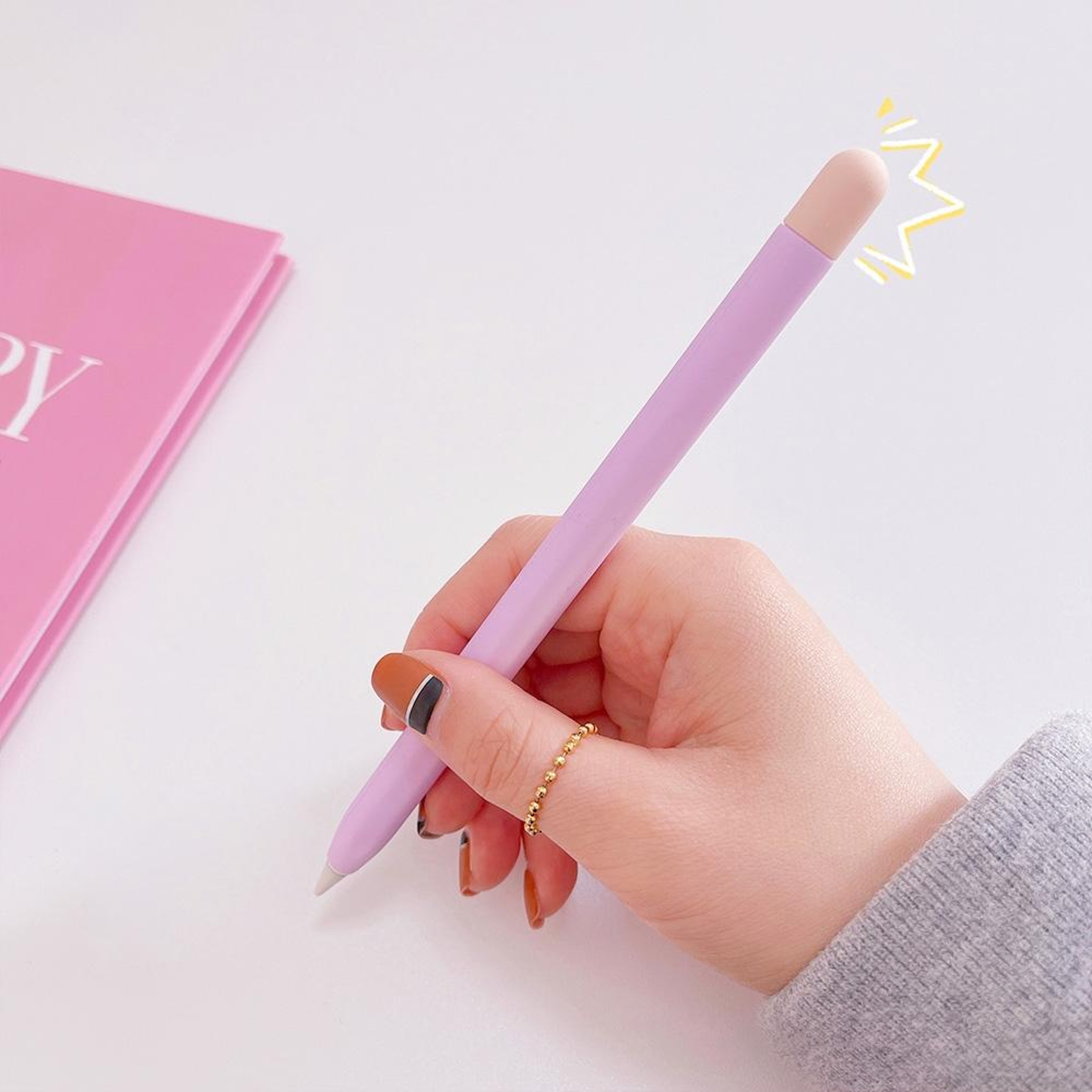 Silicone Protective Case for Apple Pencil 2 Anti Scratch Stylus Cover Magnetic Fit – view 5