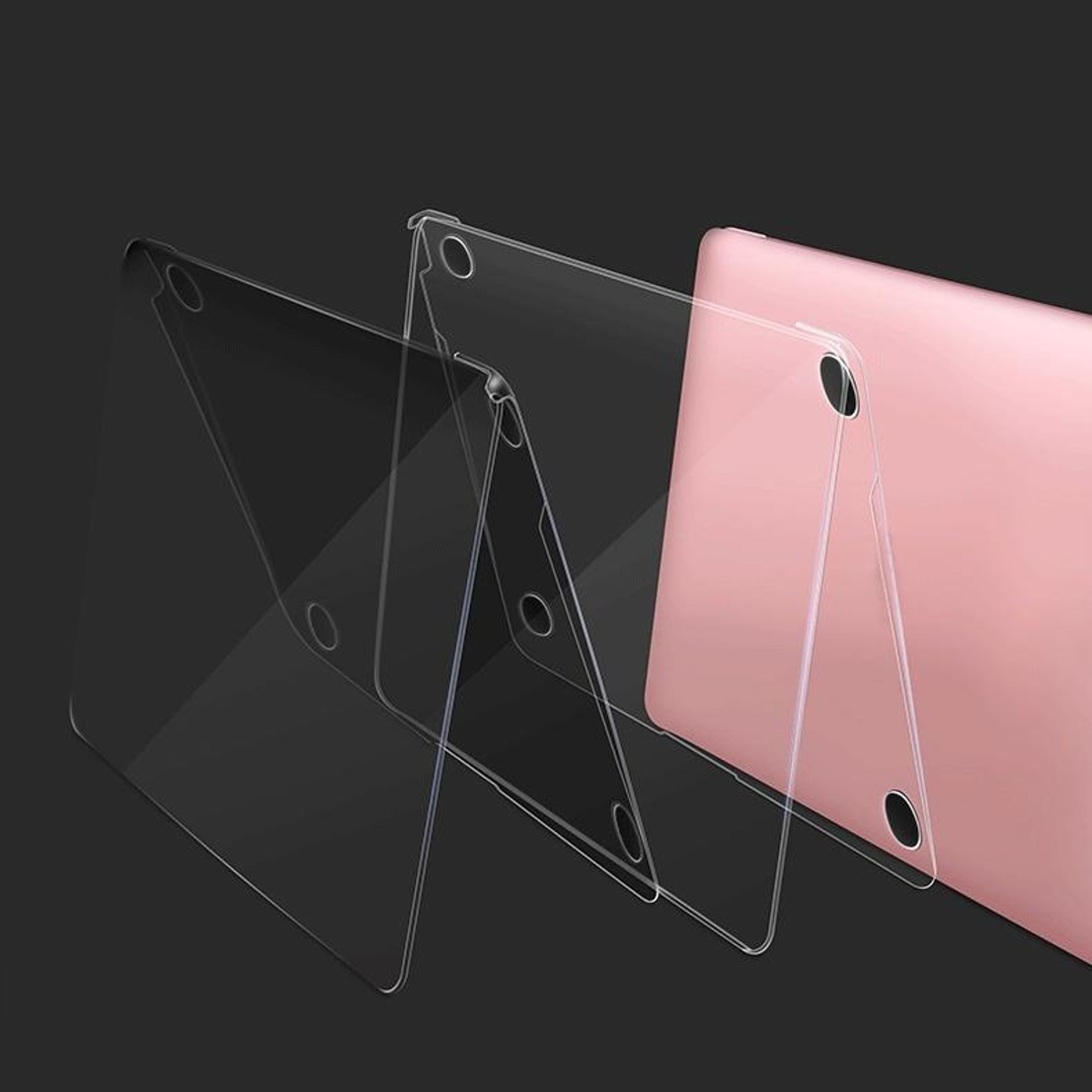 Scratch Resistant MacBook Transparent Hard Shell Laptop Case Protective Cover – view 2