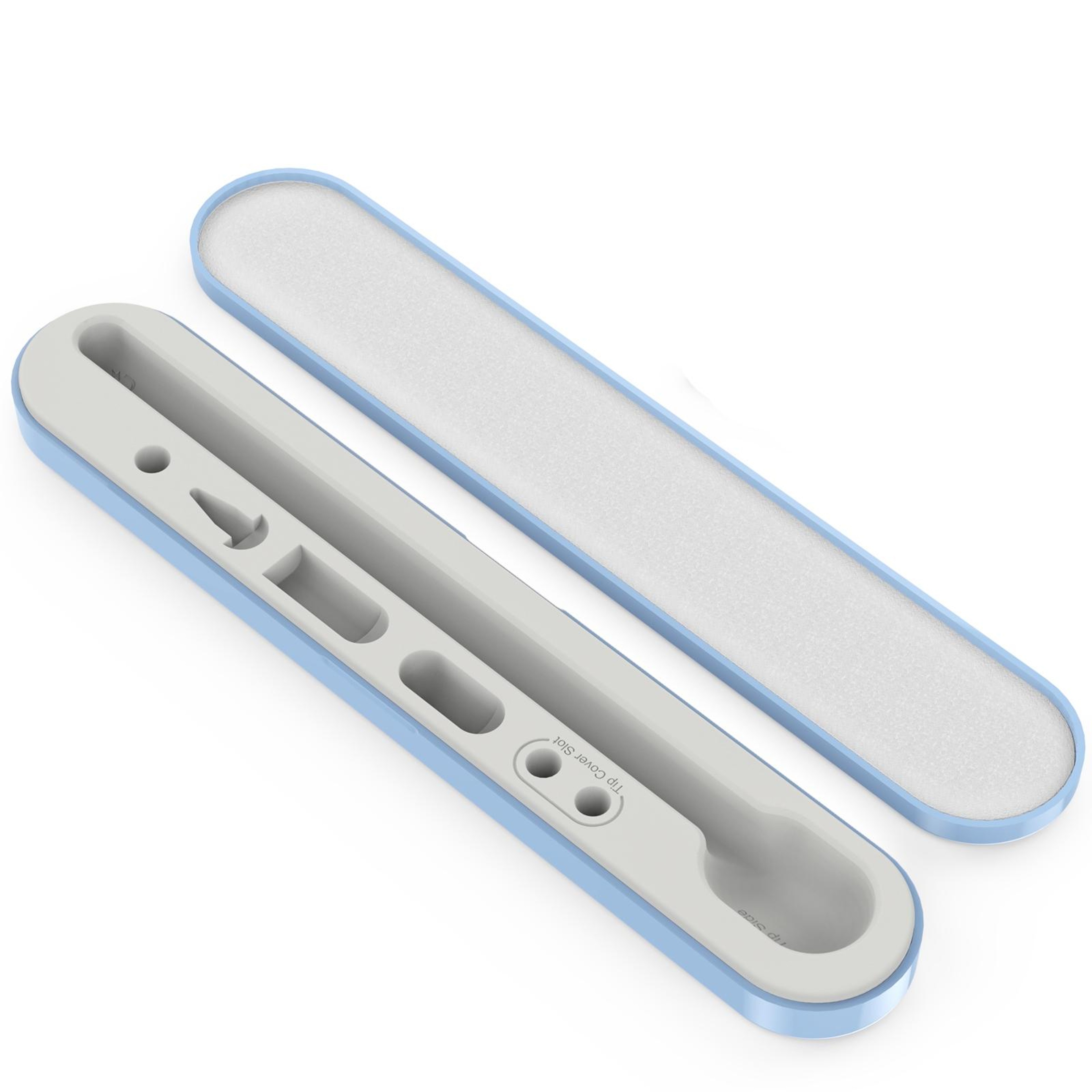 Magnetic Silicone Stylus Pen Storage Case for Apple Pencil Holder with Accessory Organizer – view 10