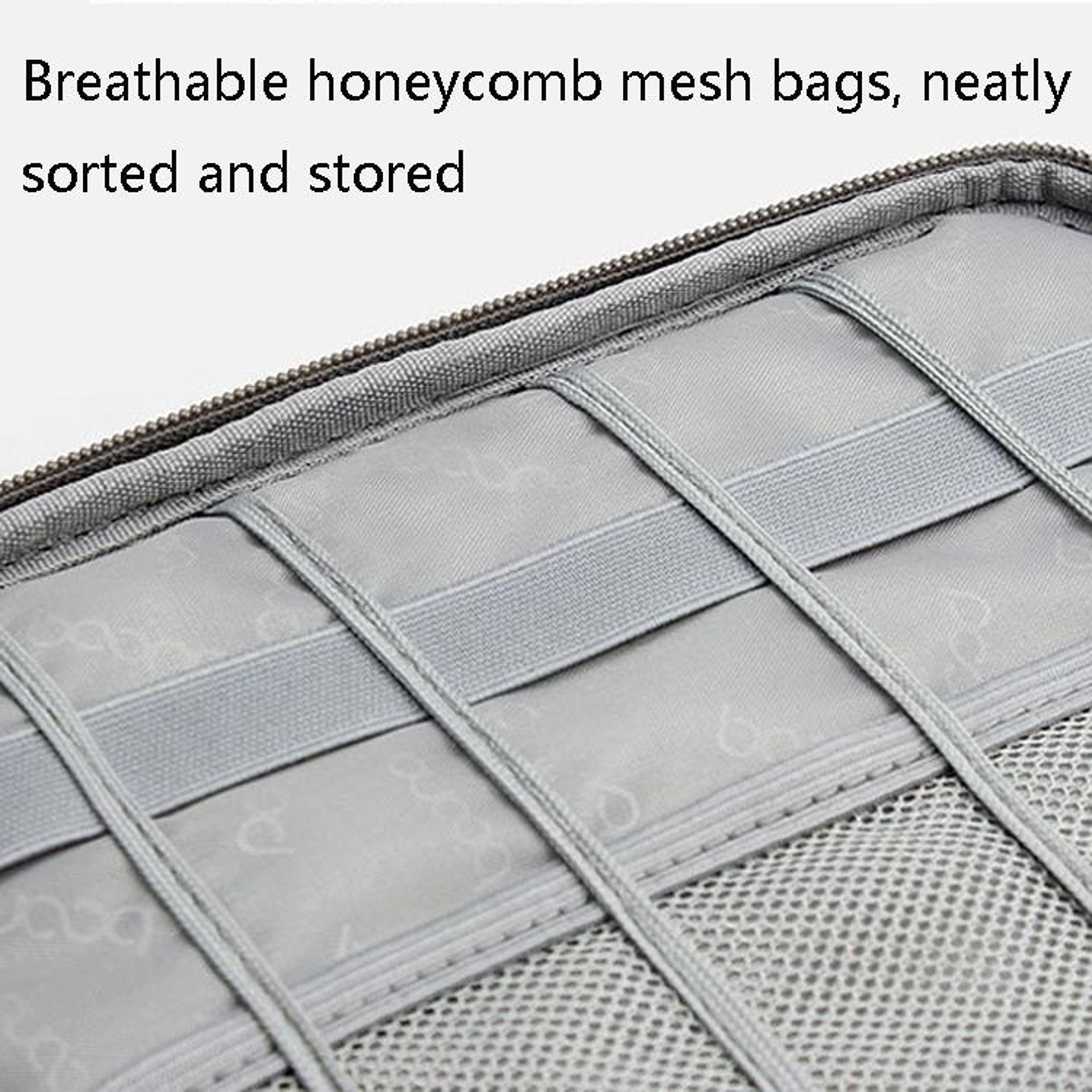 Baona Multi-Function Digital Storage Bag Hard Drive Cable Organizer Case Travel Electronics Pouch – view 6
