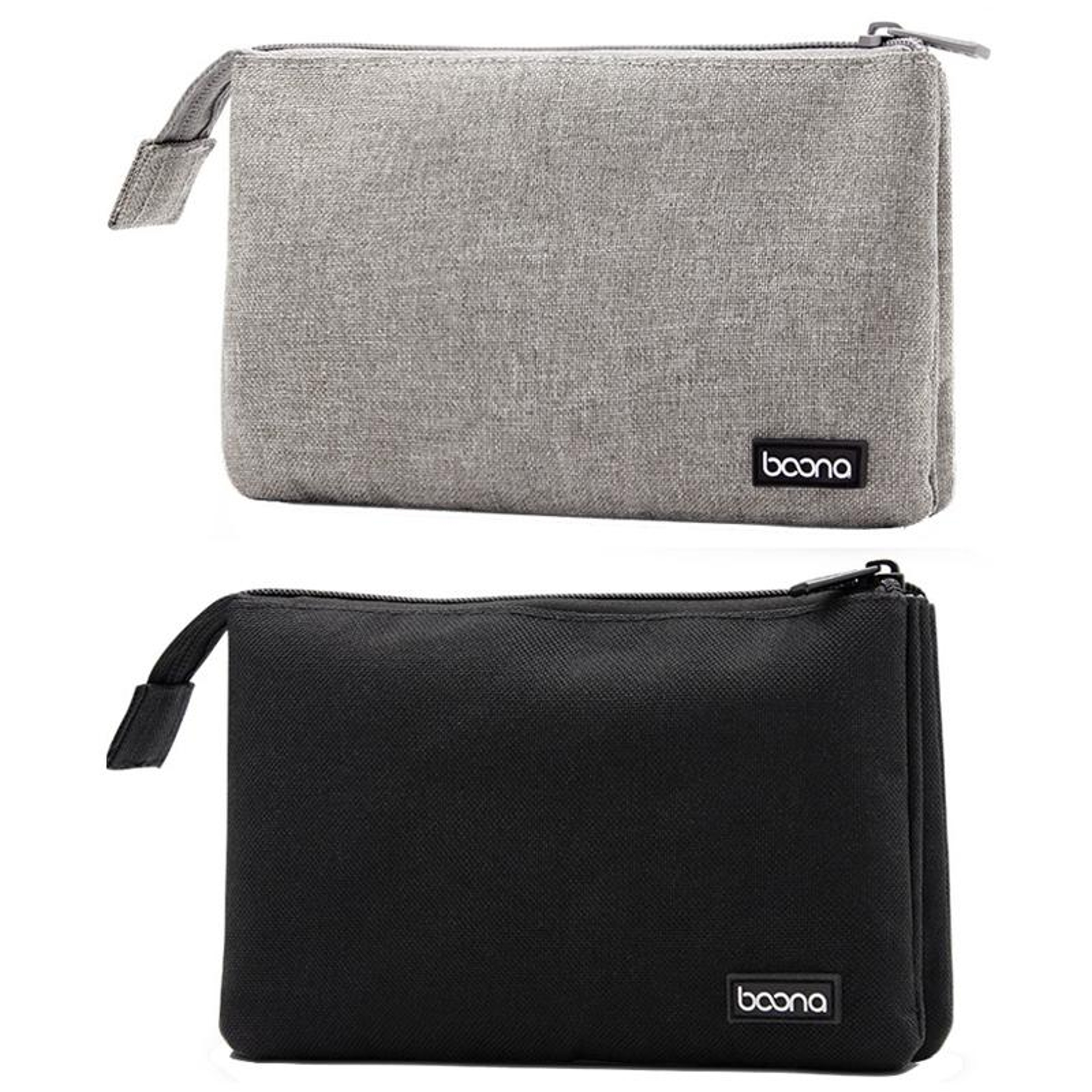 Dual Layer Digital Storage Bag Cable Organizer Travel Case Electronics Organizer – view 2