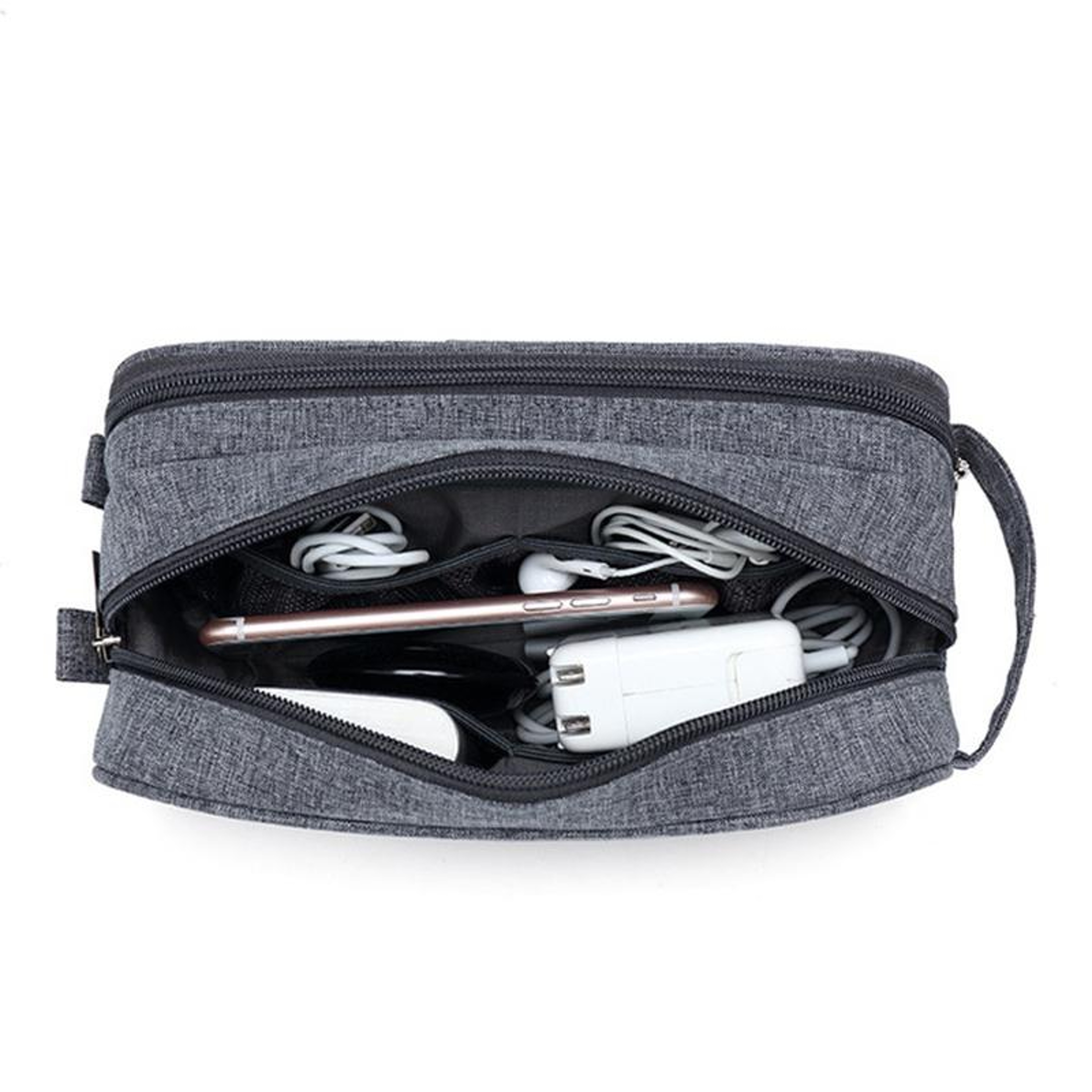 Travel Digital Accessories Storage Bag Waterproof Cable Organizer Charger & Card Holder Pouch – view 5