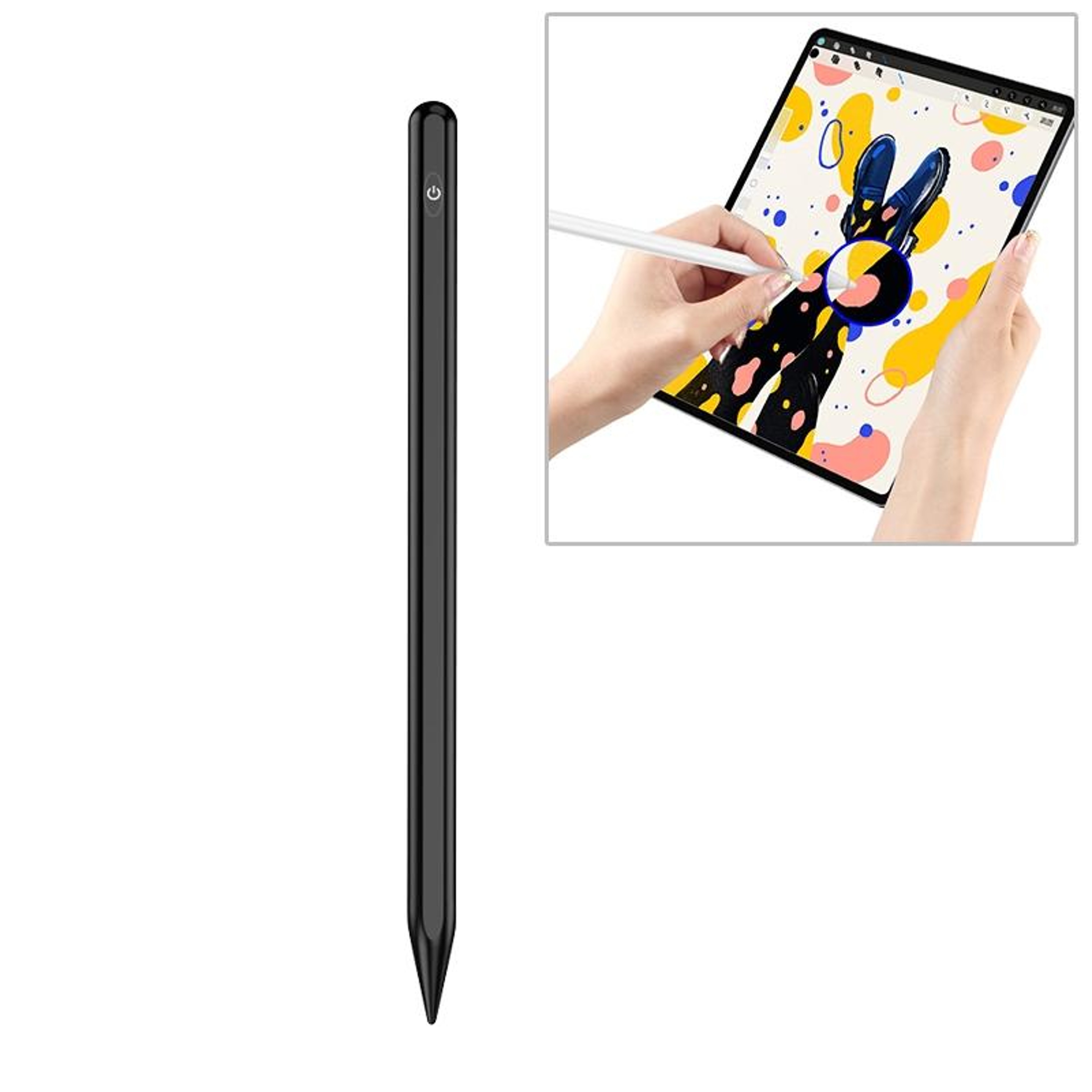 Active Stylus Pen for iPad Series, Capacitive iPad Stylus Pen, Rechargeable 1.4mm Precision Stylus – view 13
