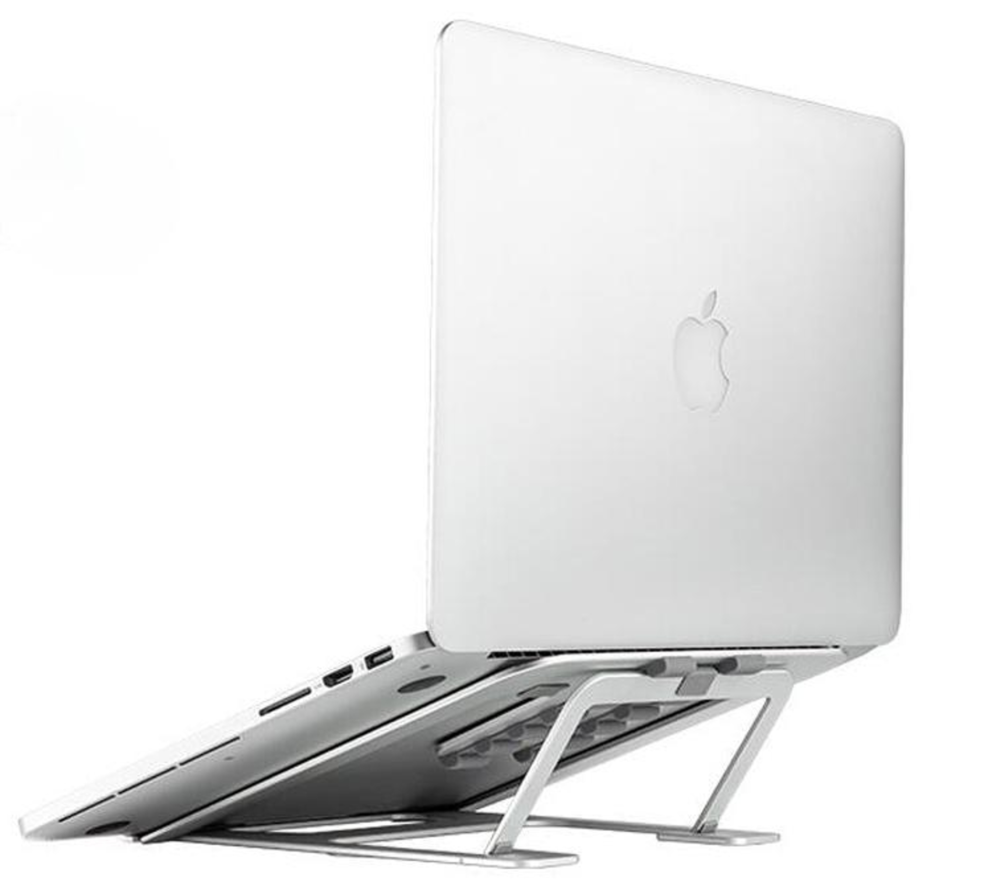 Adjustable Aluminum Laptop Stand Riser Foldable Ergonomic 6-Level Height Extender Heat Dissipation Holder – view 7
