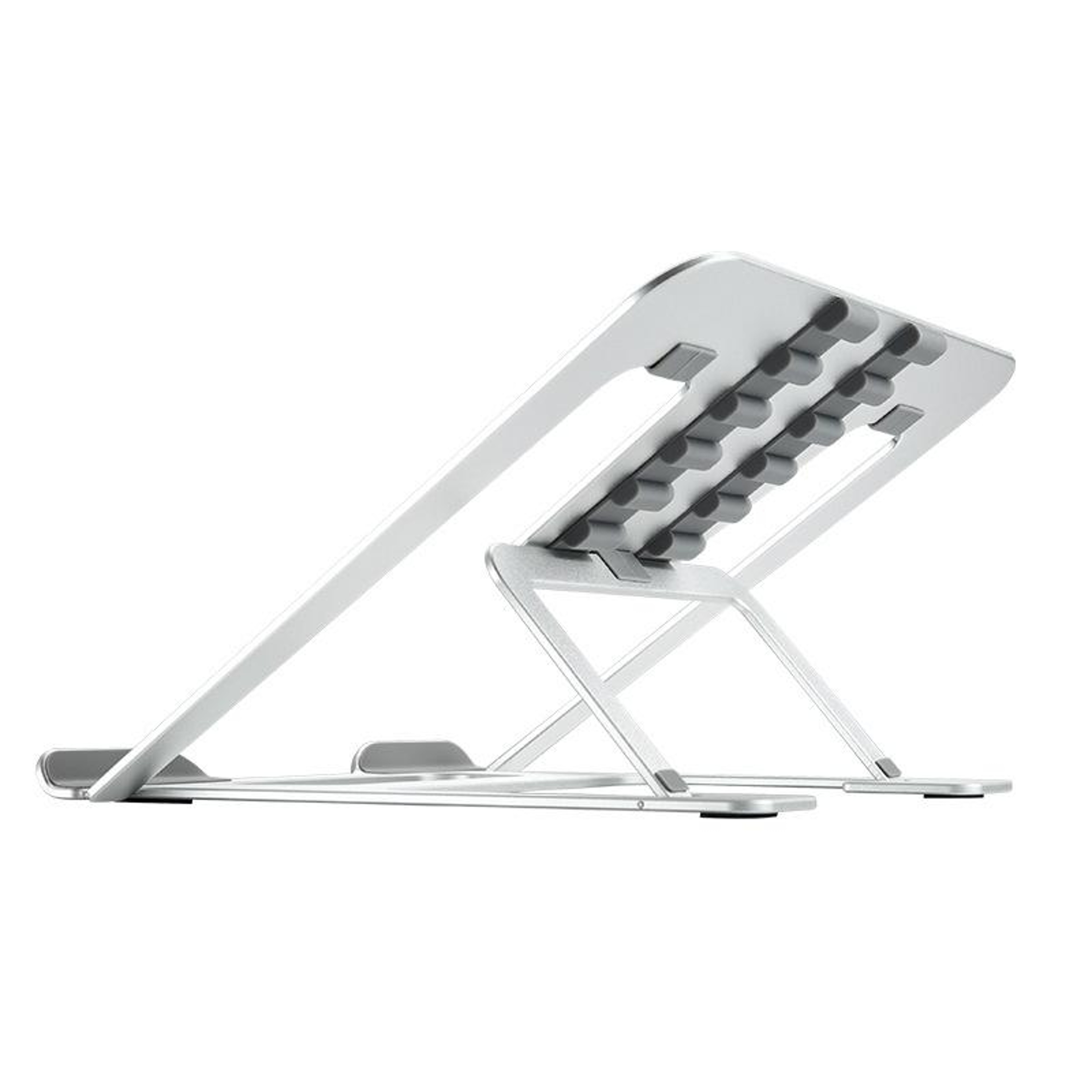 Adjustable Aluminum Laptop Stand Riser Foldable Ergonomic 6-Level Height Extender Heat Dissipation Holder – view 8