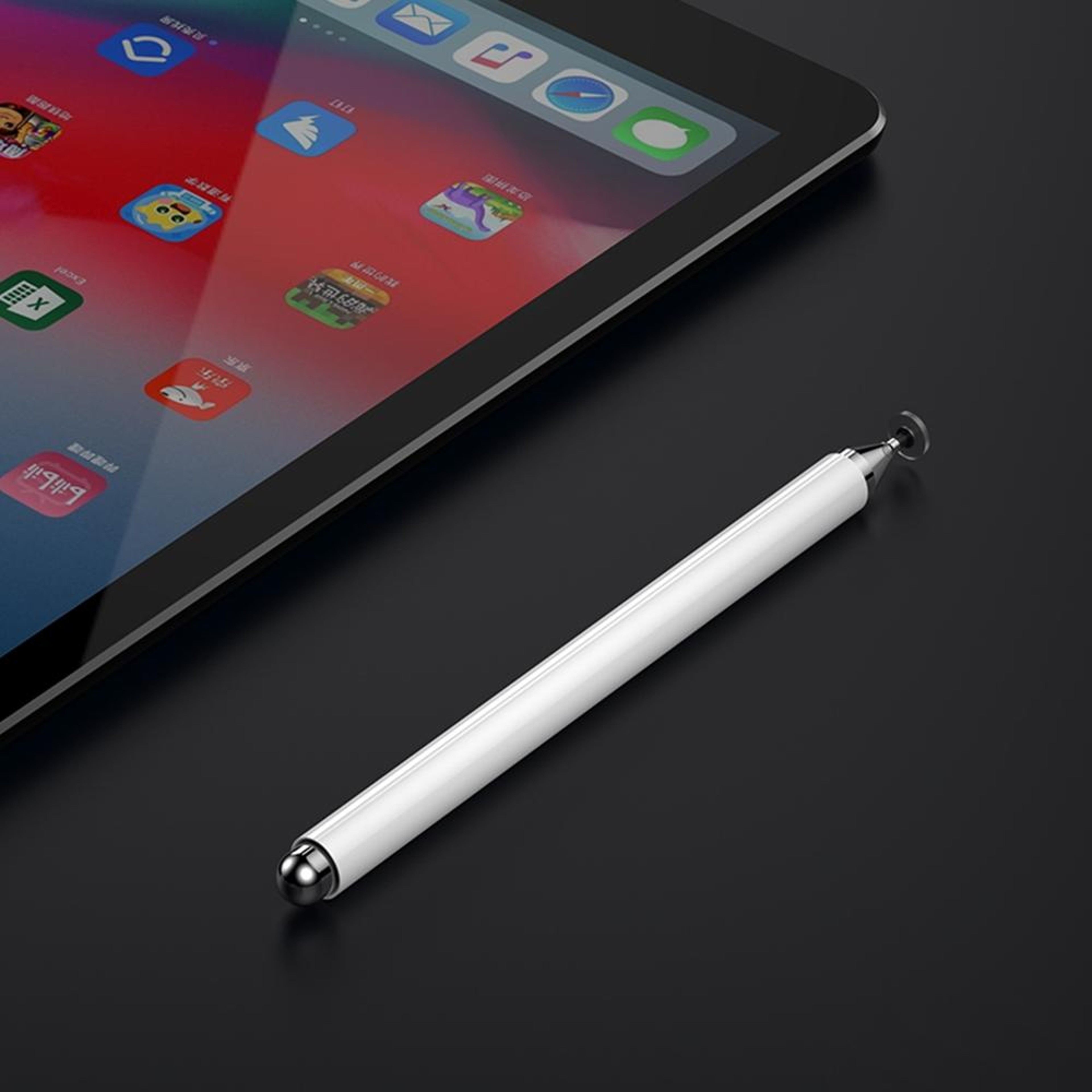 JRBP560 Universal Disc Tip Capacitive Stylus Pen For Tablets  Smartphones 0