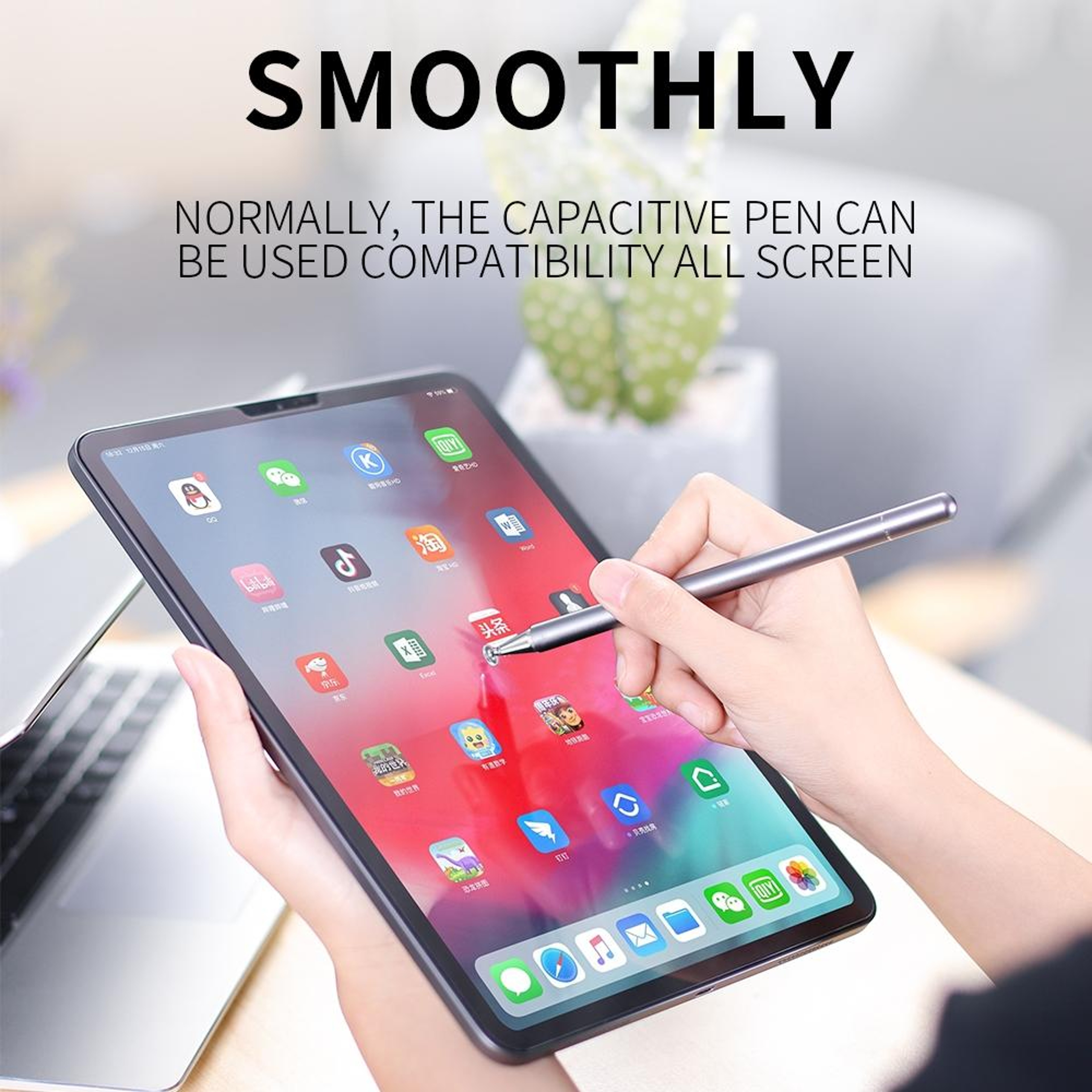 JRBP560 Universal Disc Tip Capacitive Stylus Pen For Tablets  Smartphones 9