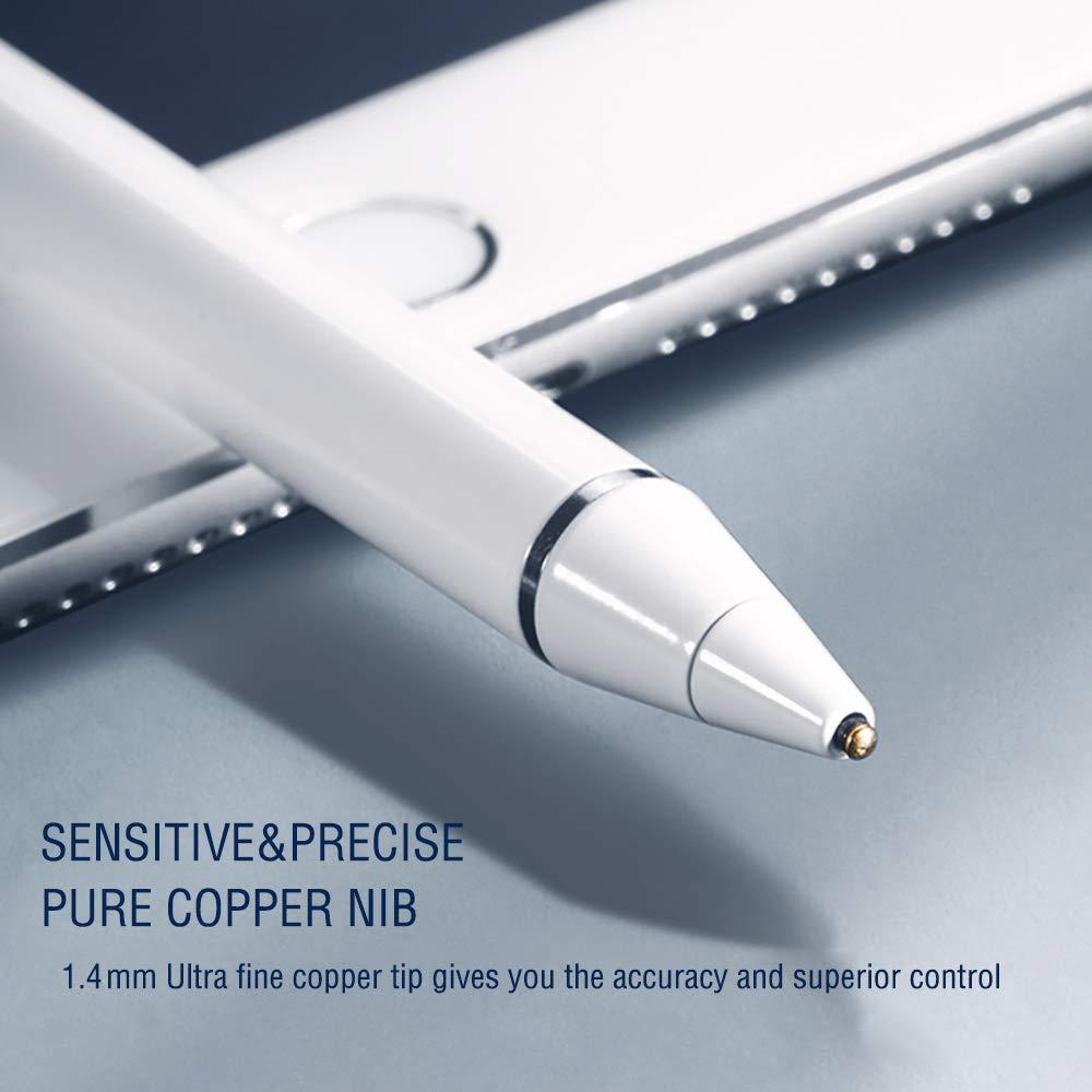 HX DZ870 1.4mm Active Stylus Pen for iPad iPhone Galaxy Rechargeable Precision Touchscreen Stylus – view 9