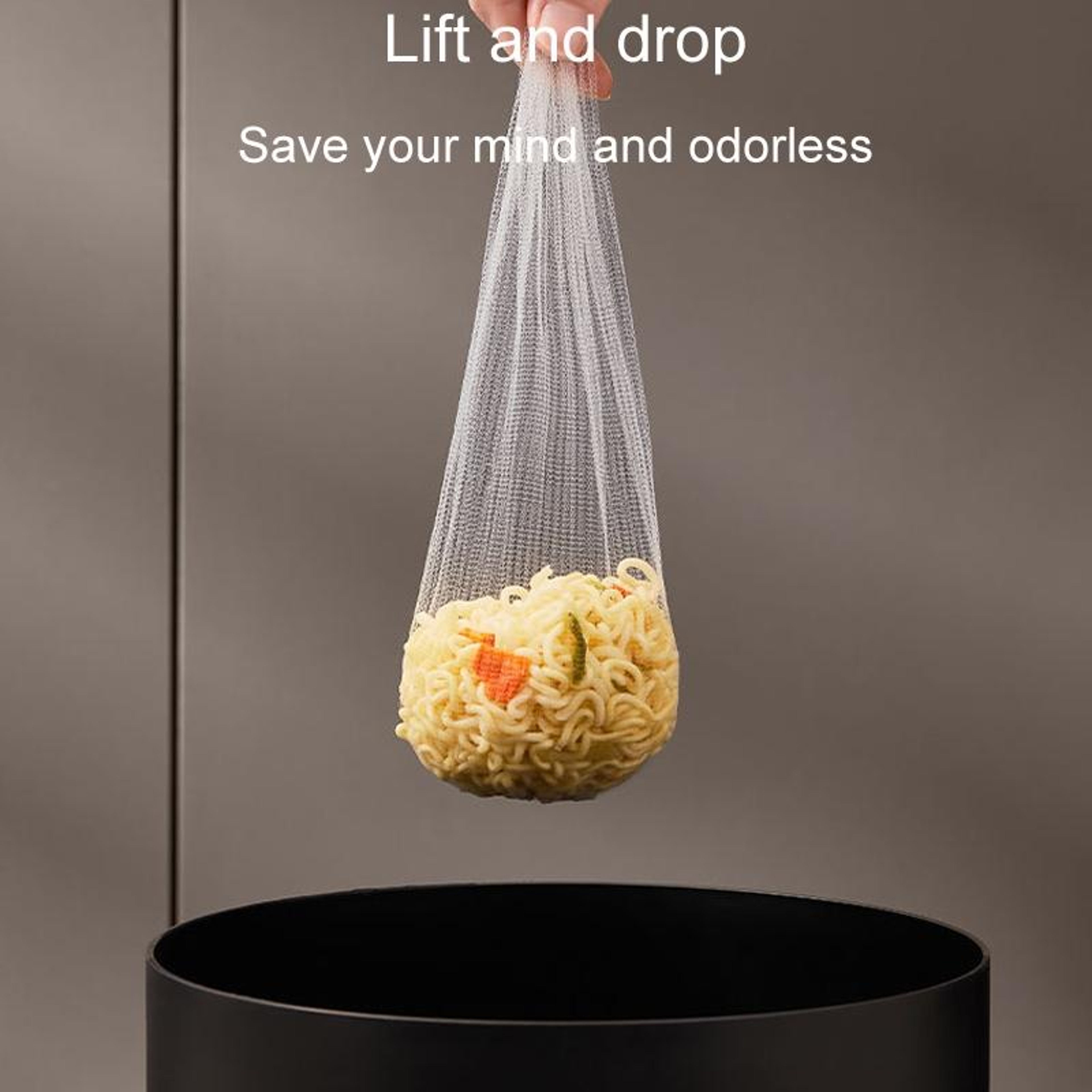 Suction Cup Kitchen Sink Filter Rack Drain Strainer Holder with Mesh Waste Strainer and Removable Suction Base – view 7
