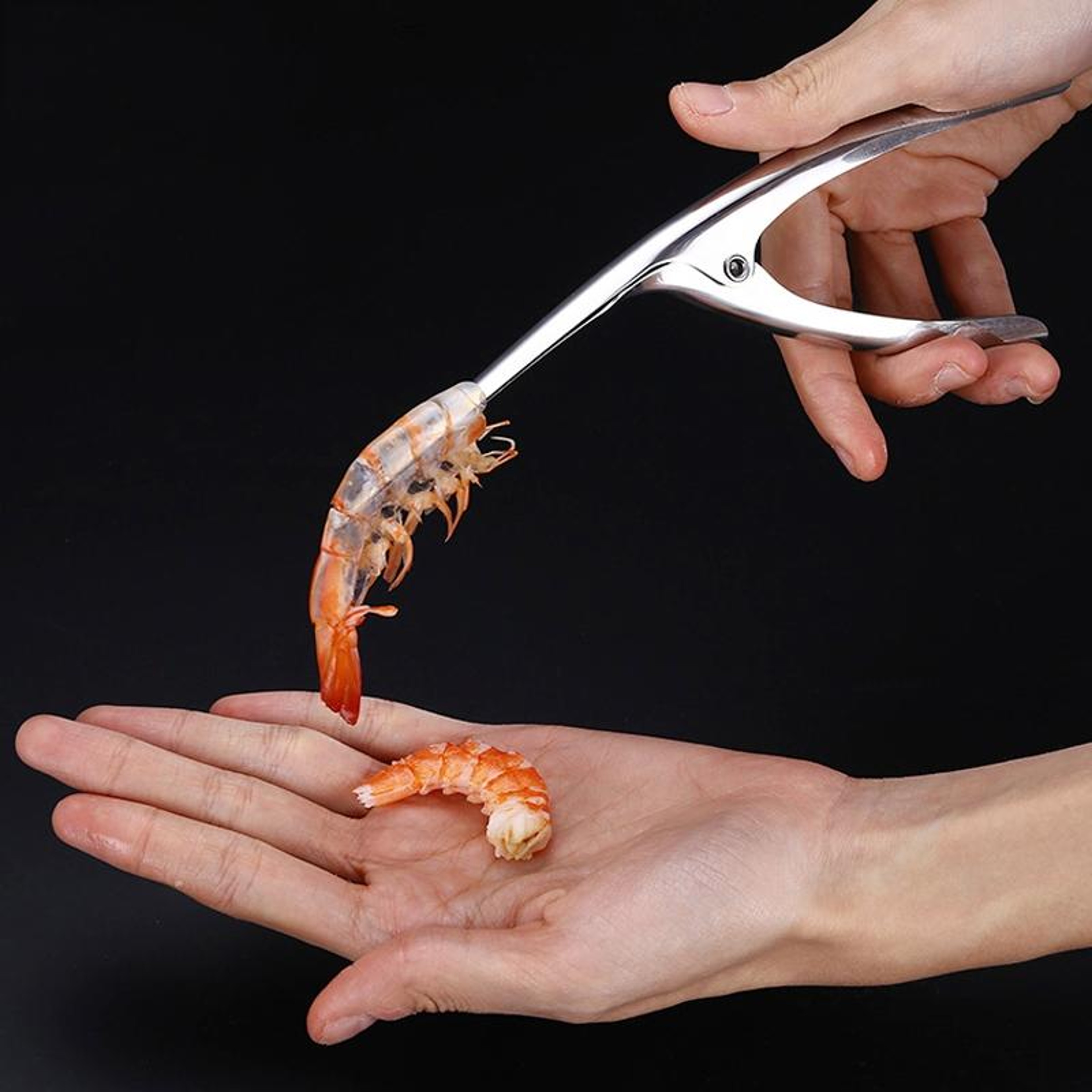Premium Stainless Steel Shrimp Shelling & Seafood Prep Tool – view 1