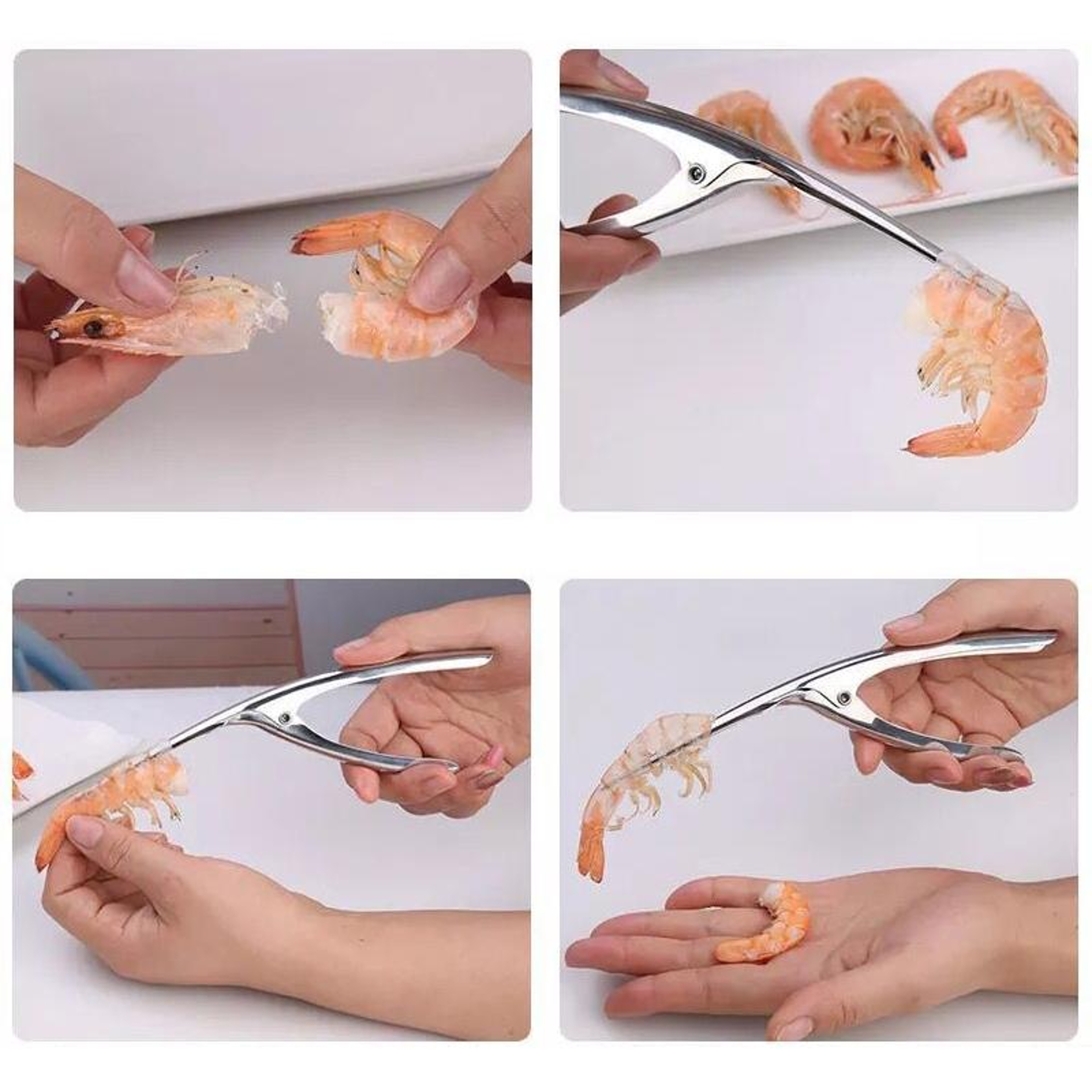 Premium Stainless Steel Shrimp Shelling & Seafood Prep Tool – view 8
