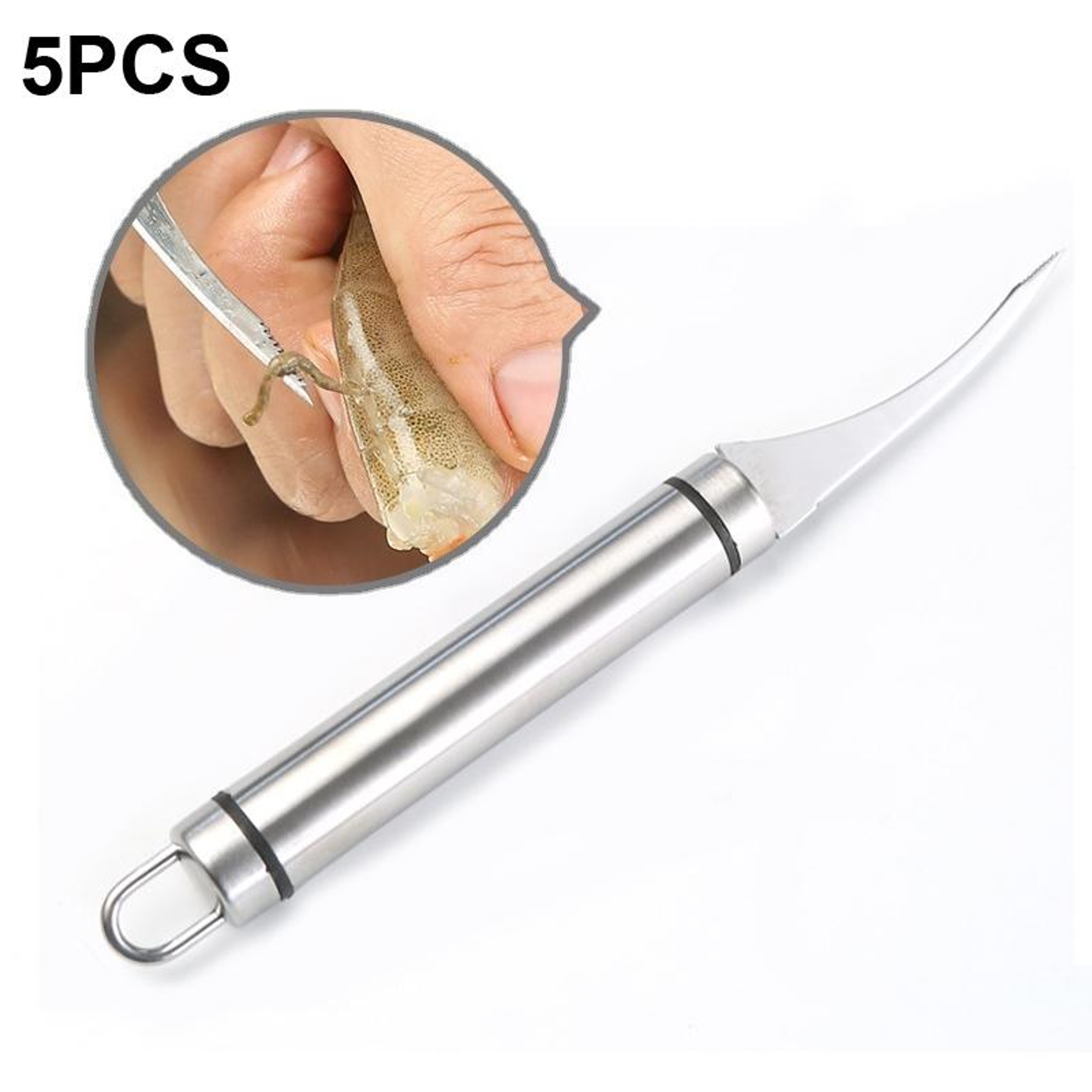 Premium Stainless Steel Shrimp Shelling & Seafood Prep Tool – view 11