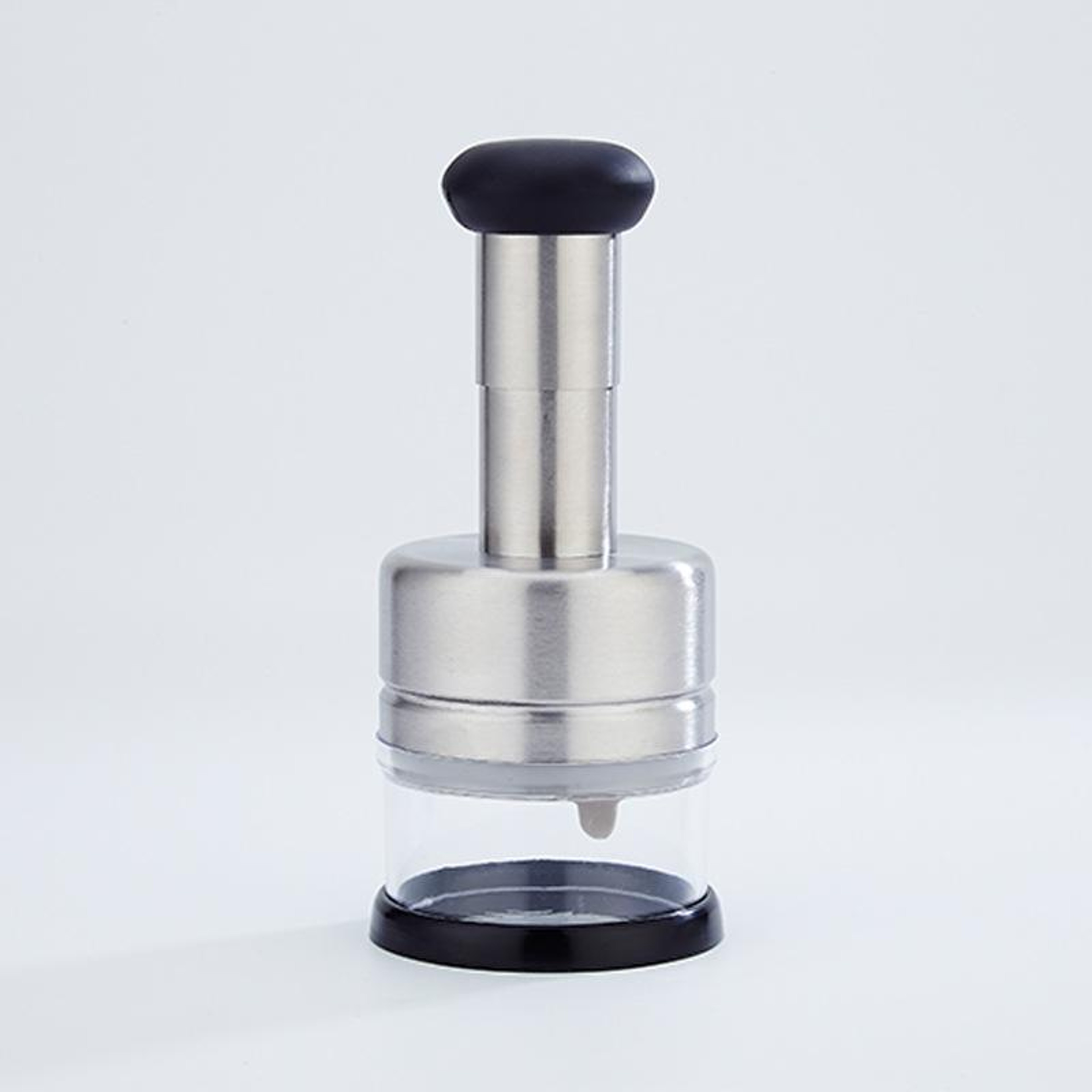 Multi-Purpose Stainless Steel Garlic Press & Vegetable Chopper for Onion, Ginger & Herbs – view 2