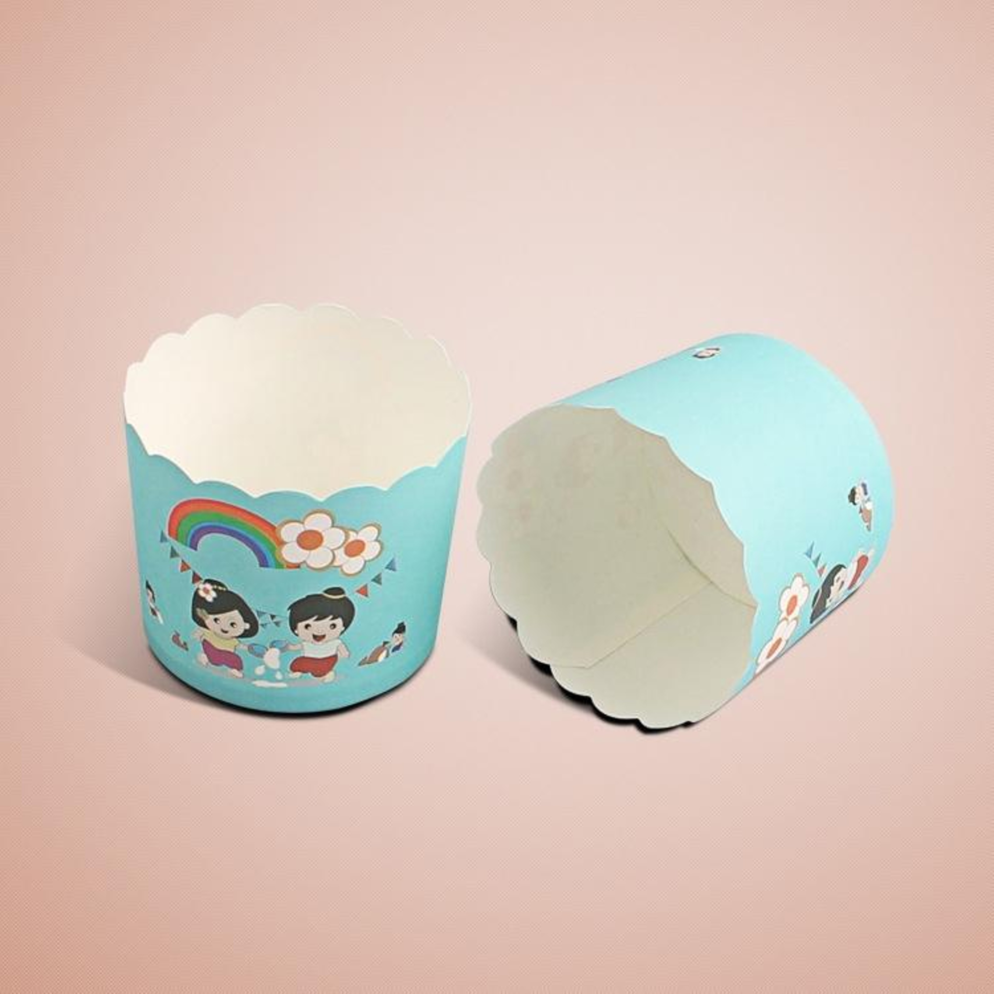 Cupcake Liners Food-Grade Non-Stick Muffin Cases Heat-Resistant Baking Cups – view 3